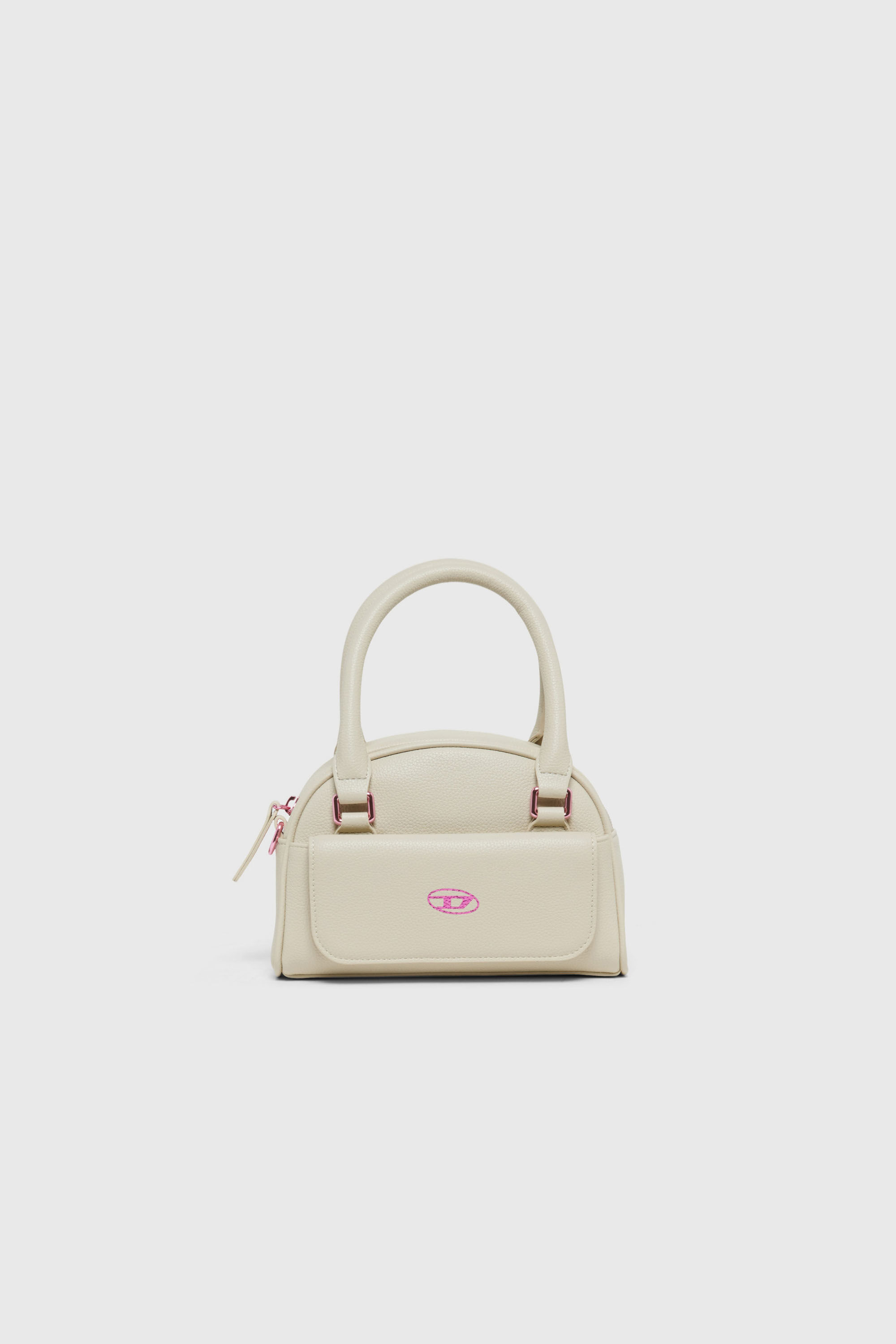 Diesel - WREDY, WREDY - Bolso en tejido revestido granuloso Mujer in Blanco - 1