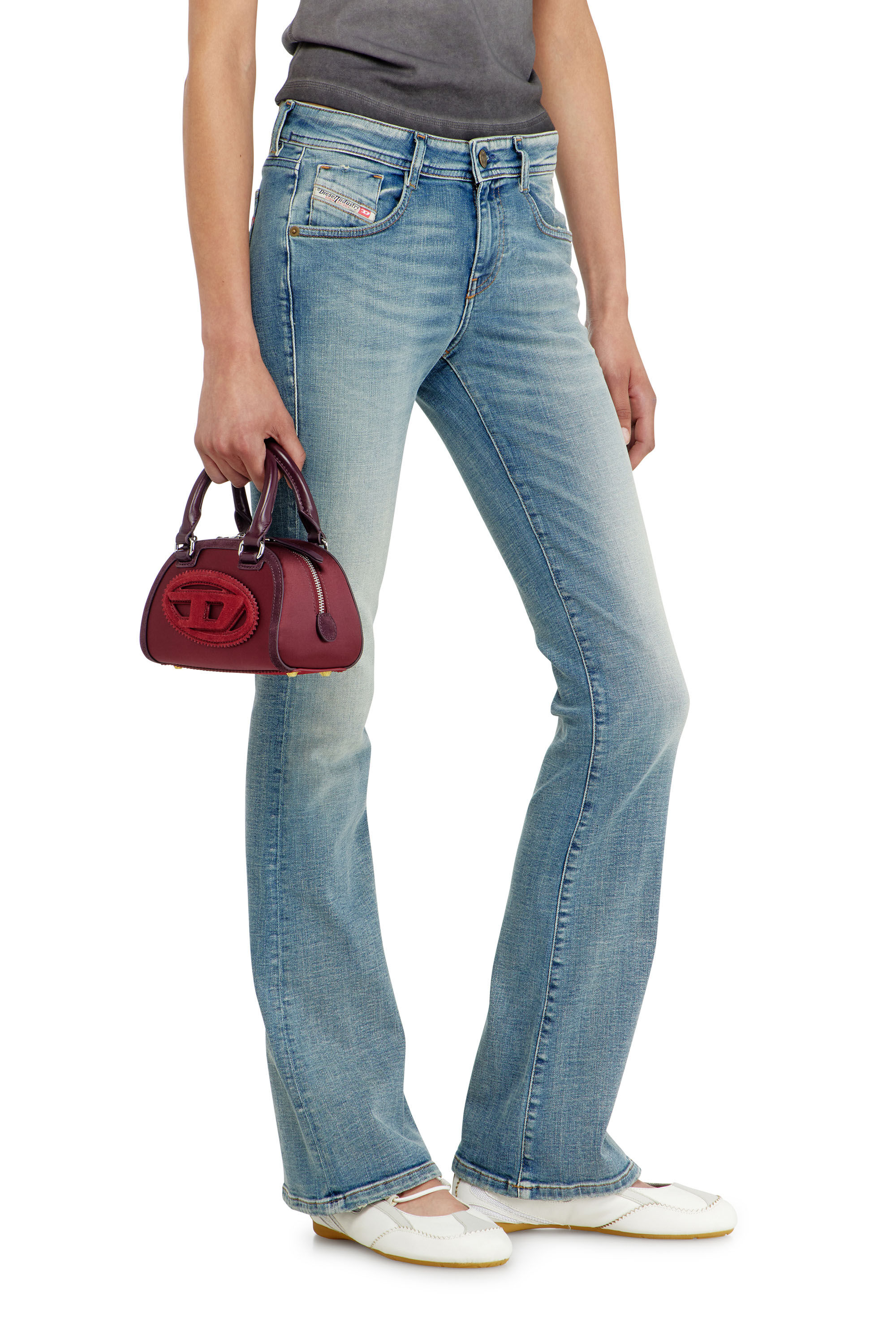 Diesel - Bootcut Jeans 1969 D-Ebbey 09P42 Mujer, Azul Claro - 7