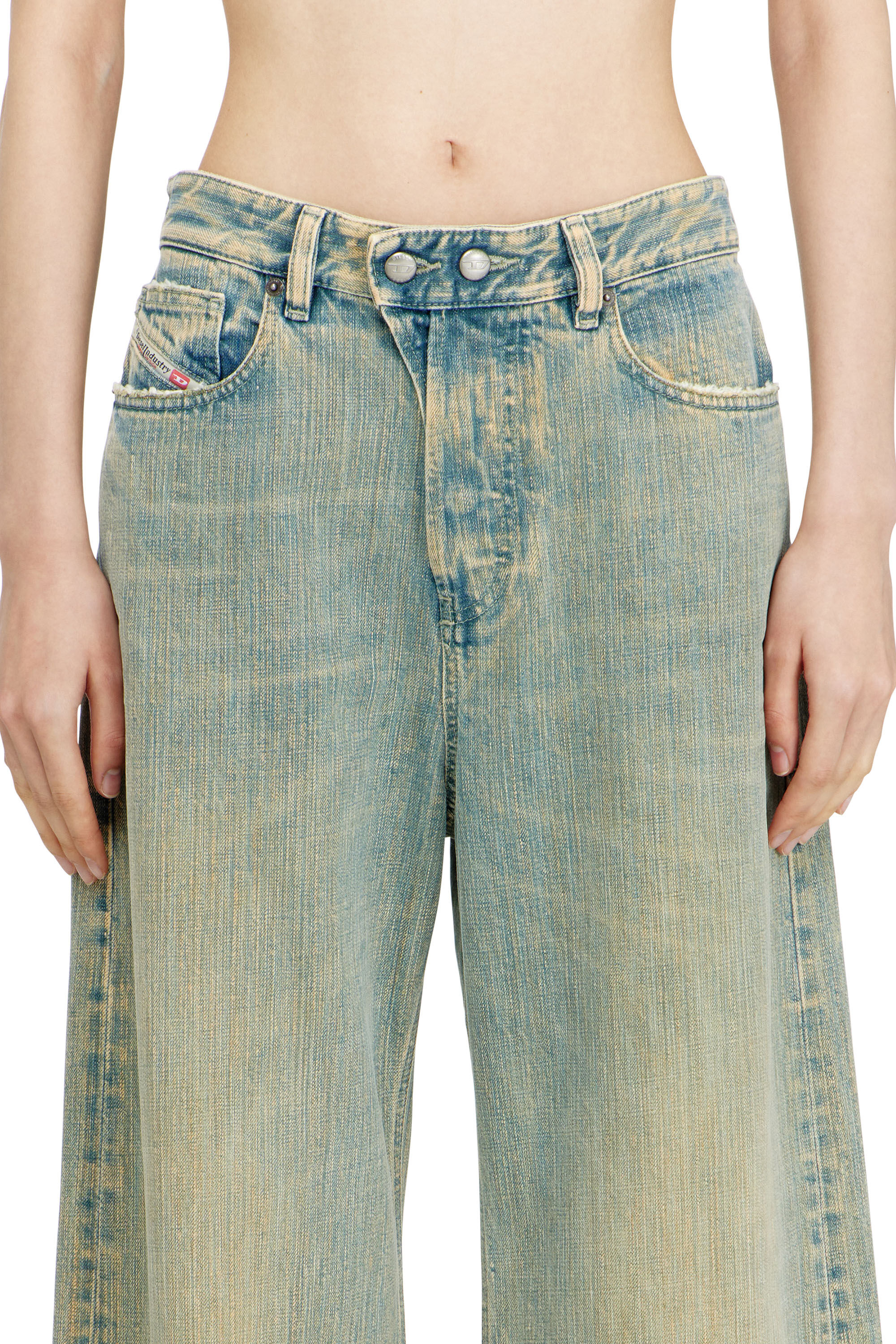Diesel - Relaxed Jeans 1996 D-Sire 007CY Mujer, Azul medio - 5