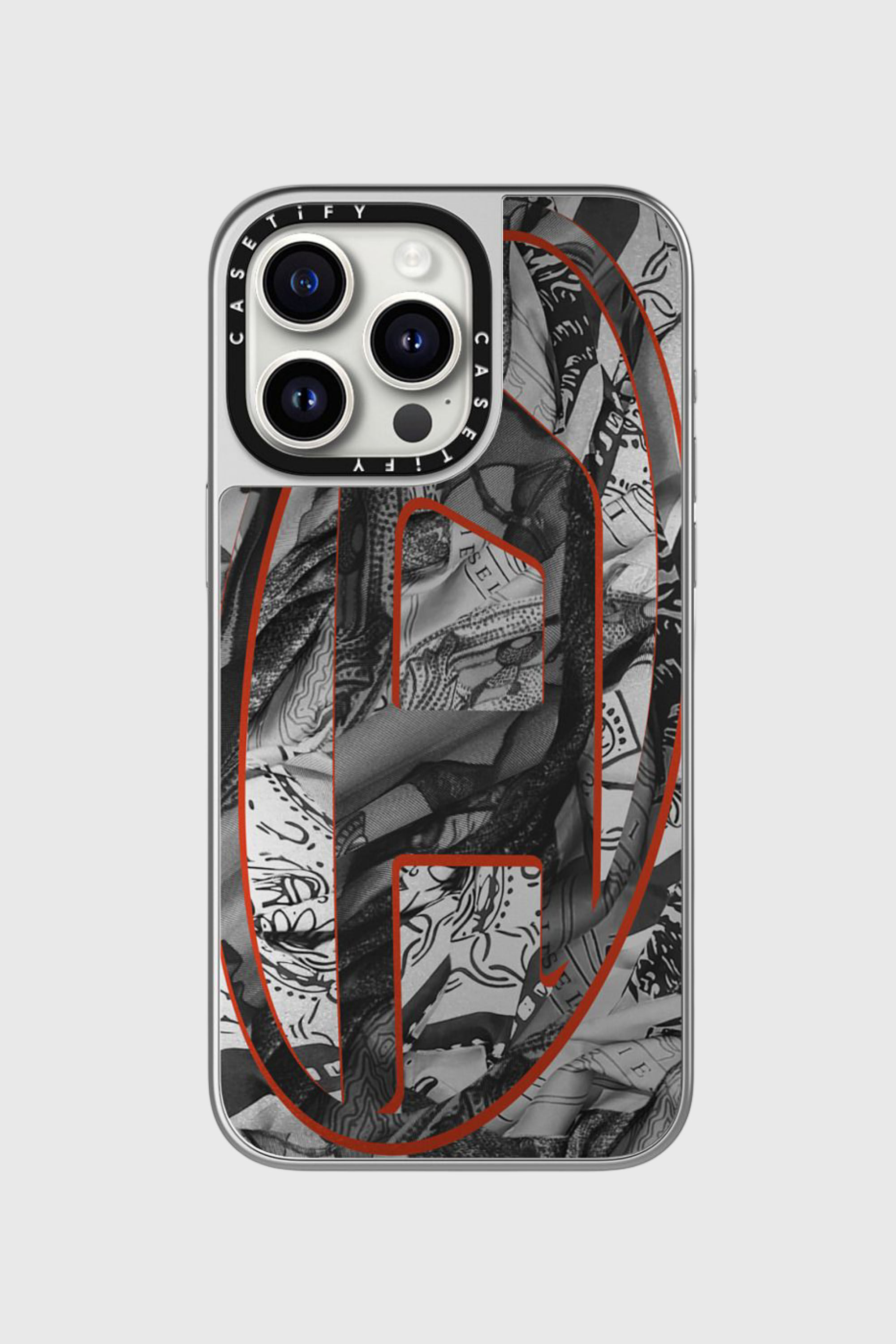 Diesel - 60337 CASETIFY MOULDED CASE, Funda MagSafe Bandana iPhone 15 Pro Max Unisex in Multicolor - 3
