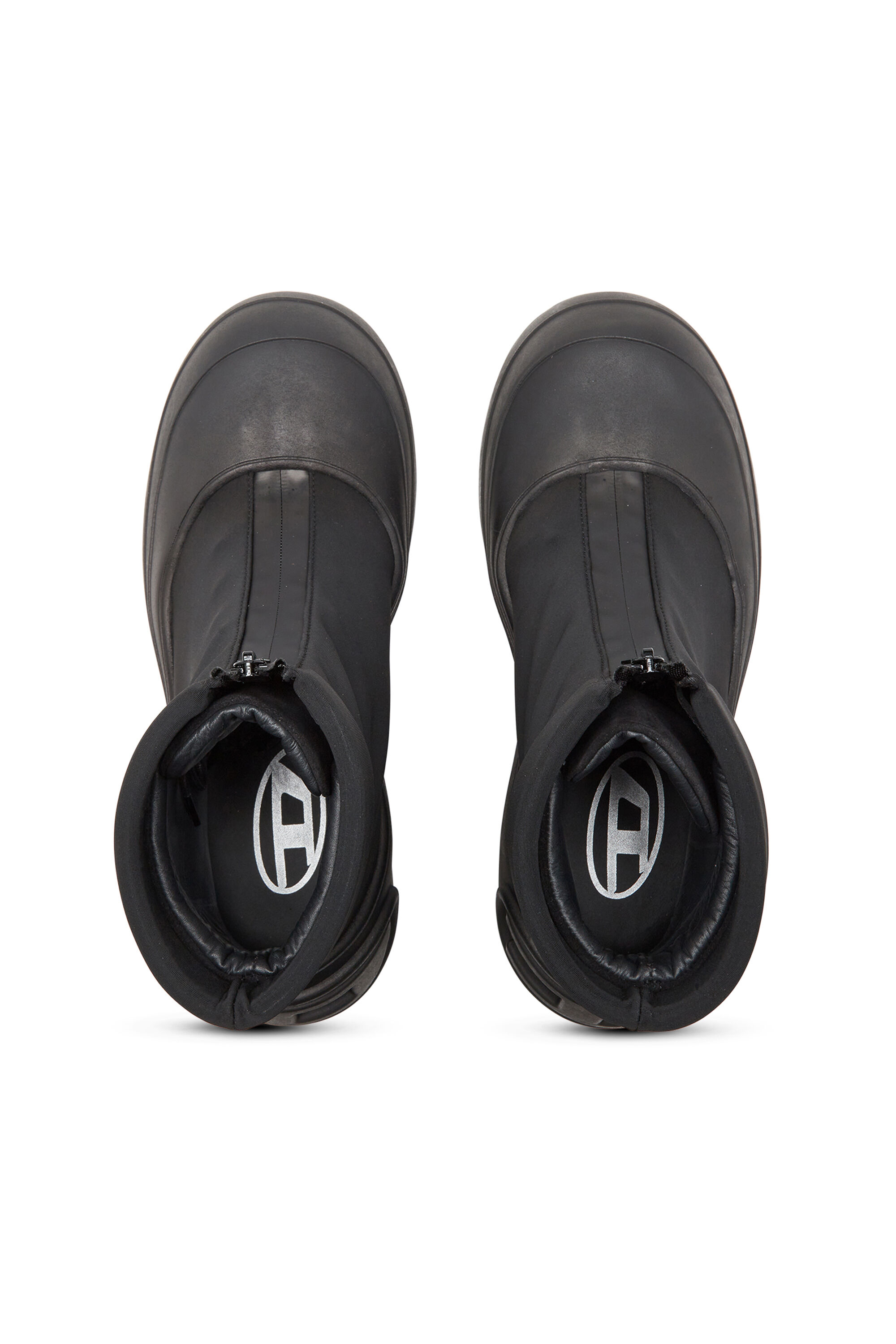 Diesel - D-DONALD CH, D-Donald-Botines con ribetes de goma Hombre in Negro - 4