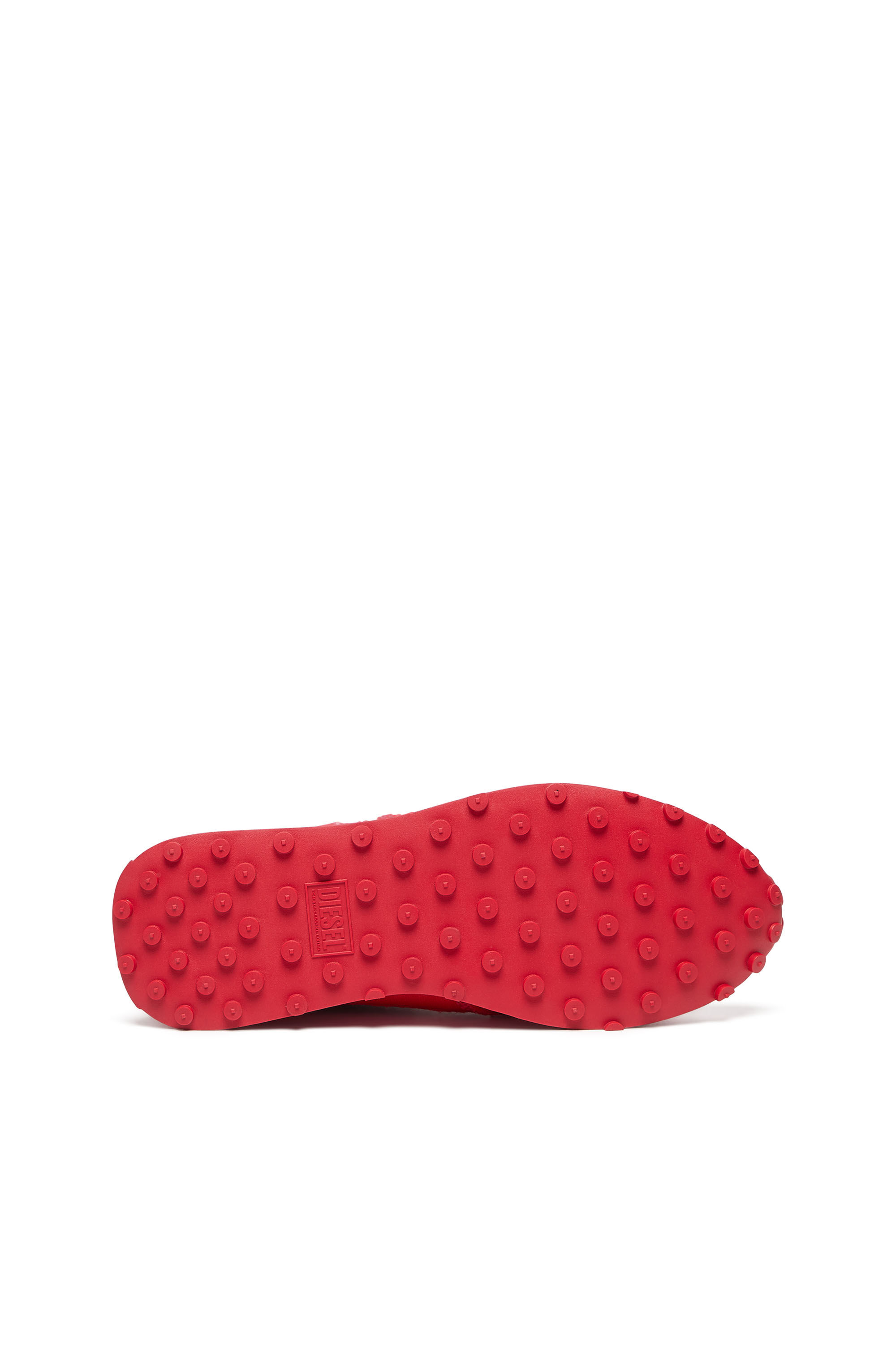 Diesel - S-RACER LC, S-Racer Lc - Zapatillas de lona con bordes deshilachados Hombre in Rojo - 5