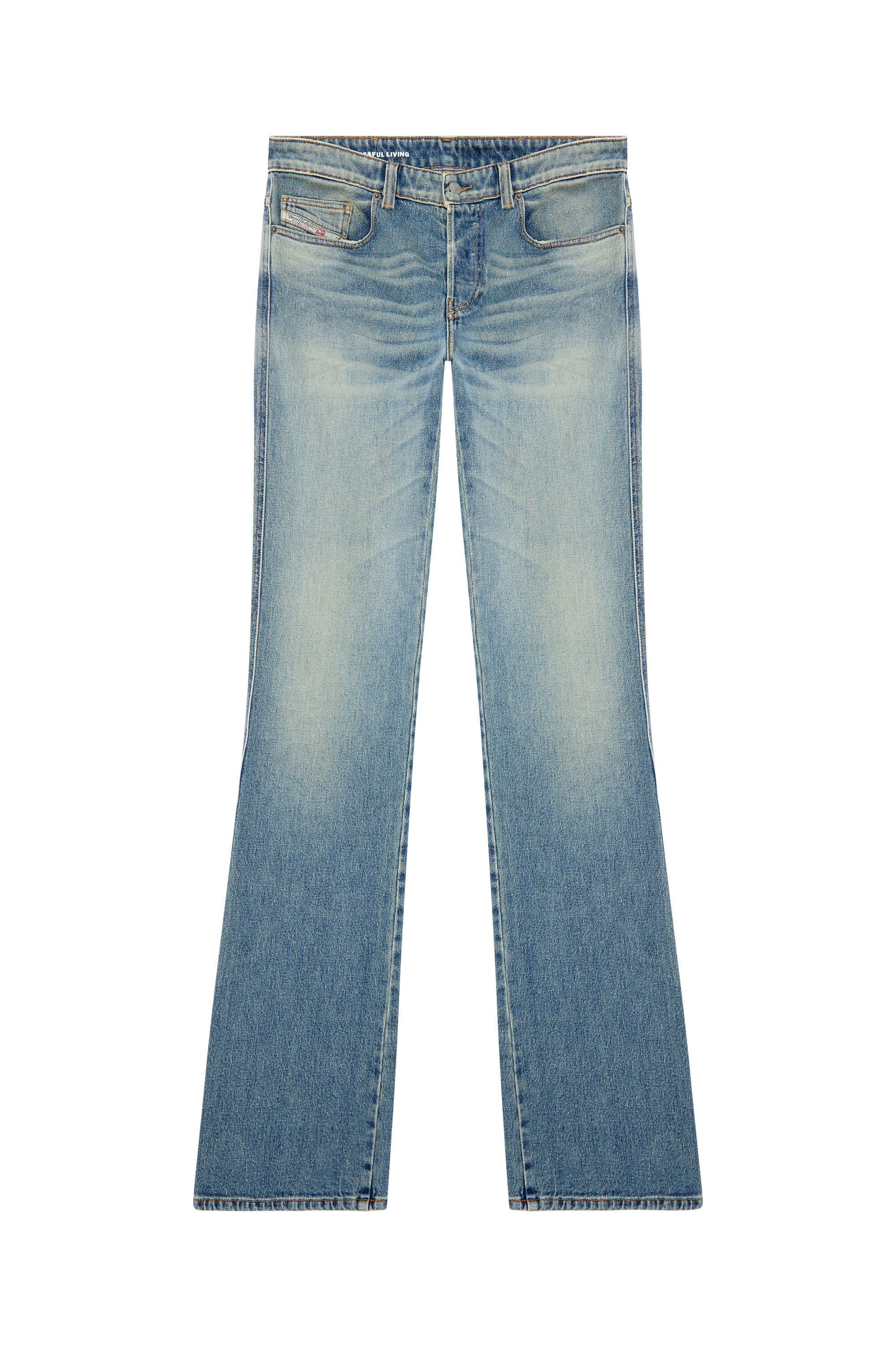 Diesel - Bootcut Jeans 1998 D-Buck 09J55, Azul Claro - Image 2