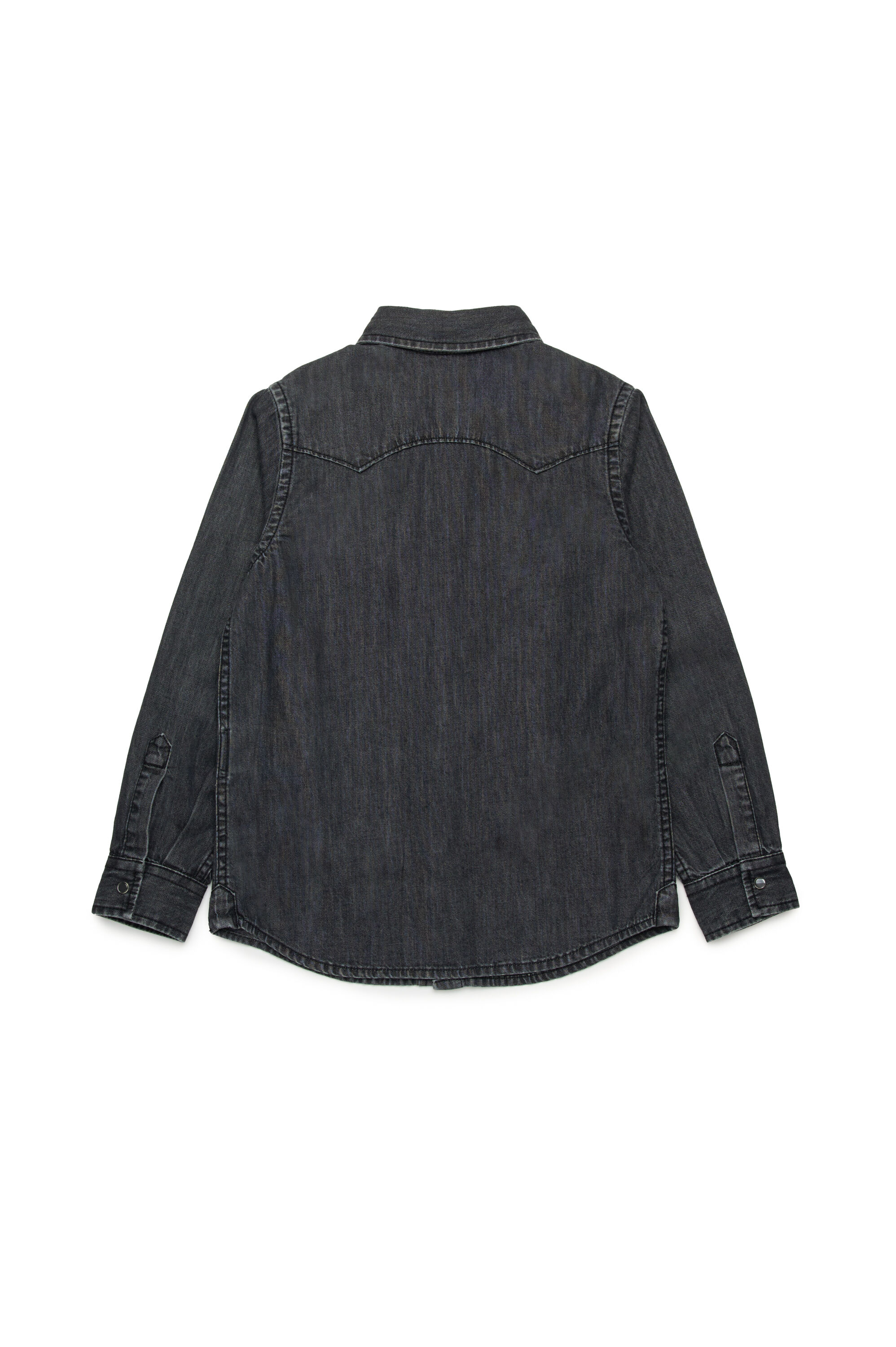 Diesel - CEKO, Camisa western en denim Hombre in Negro - 2