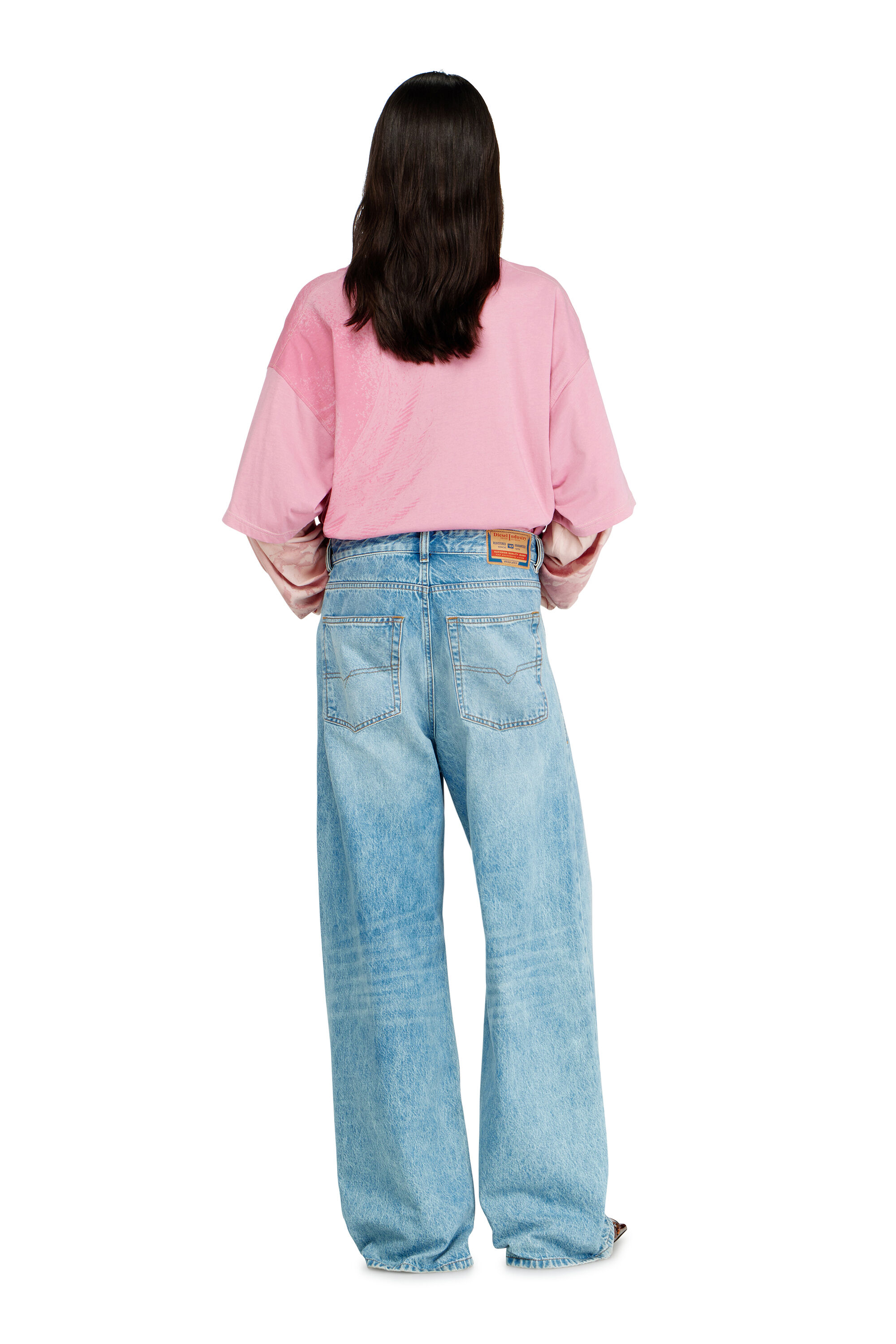 Diesel - Relaxed Jeans 1996 D-Sire 09I29 Unisex, Azul Claro - 3