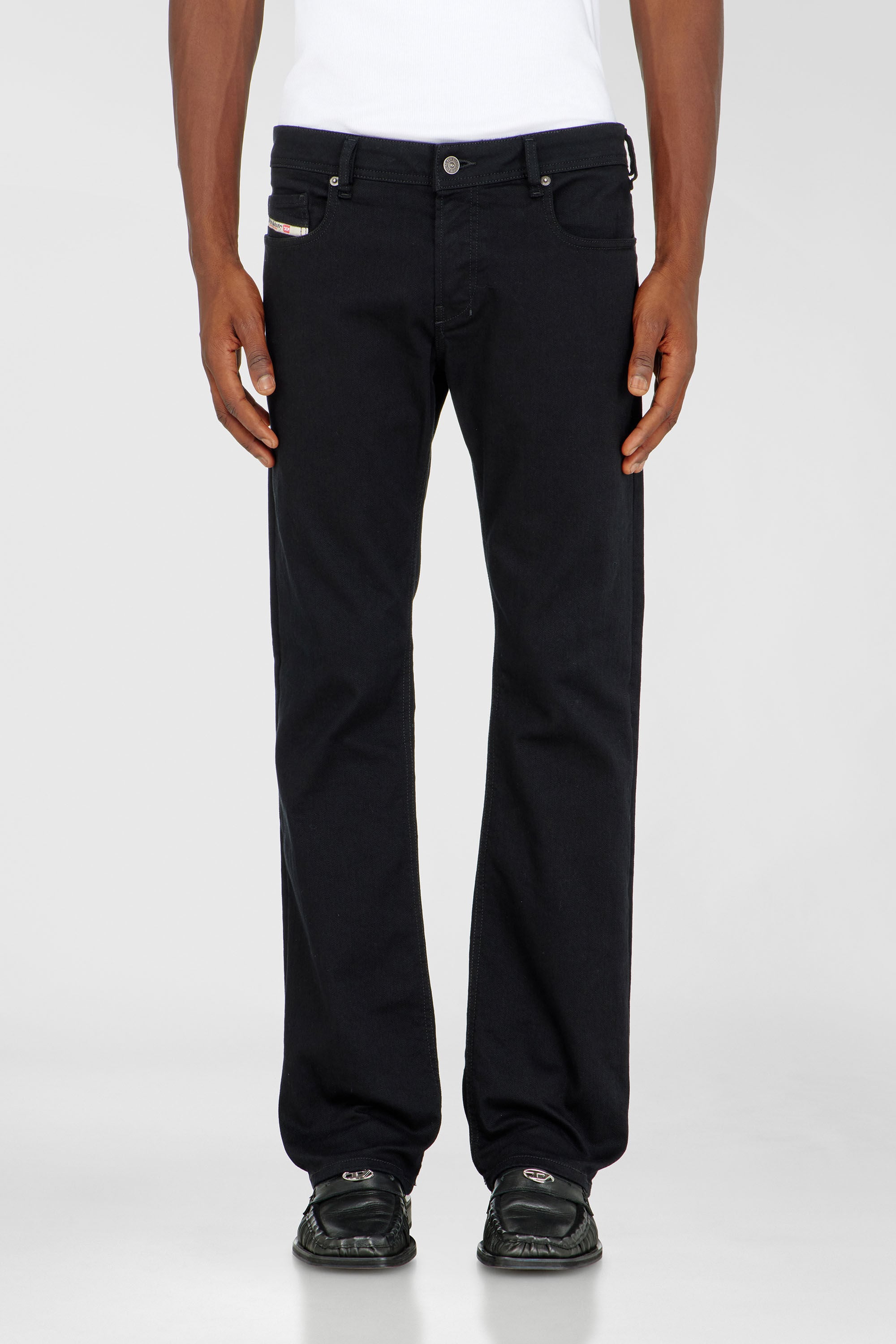 Diesel - Bootcut Jeans 2007 Zatiny 0688H Hombre, Negro/Gris oscuro - 4