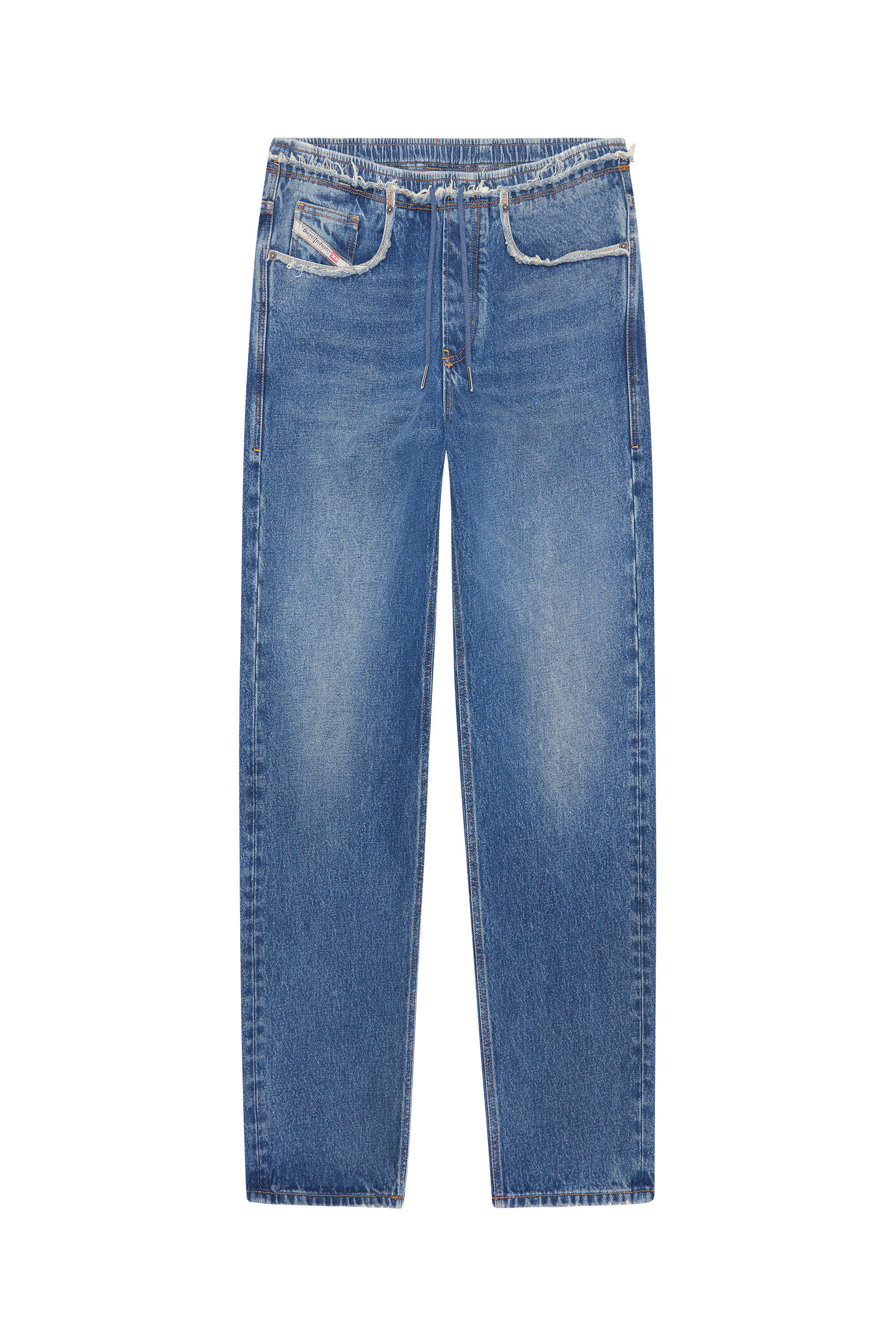Diesel - D-Sert 007F2 Straight Jeans, Azul medio - Image 2