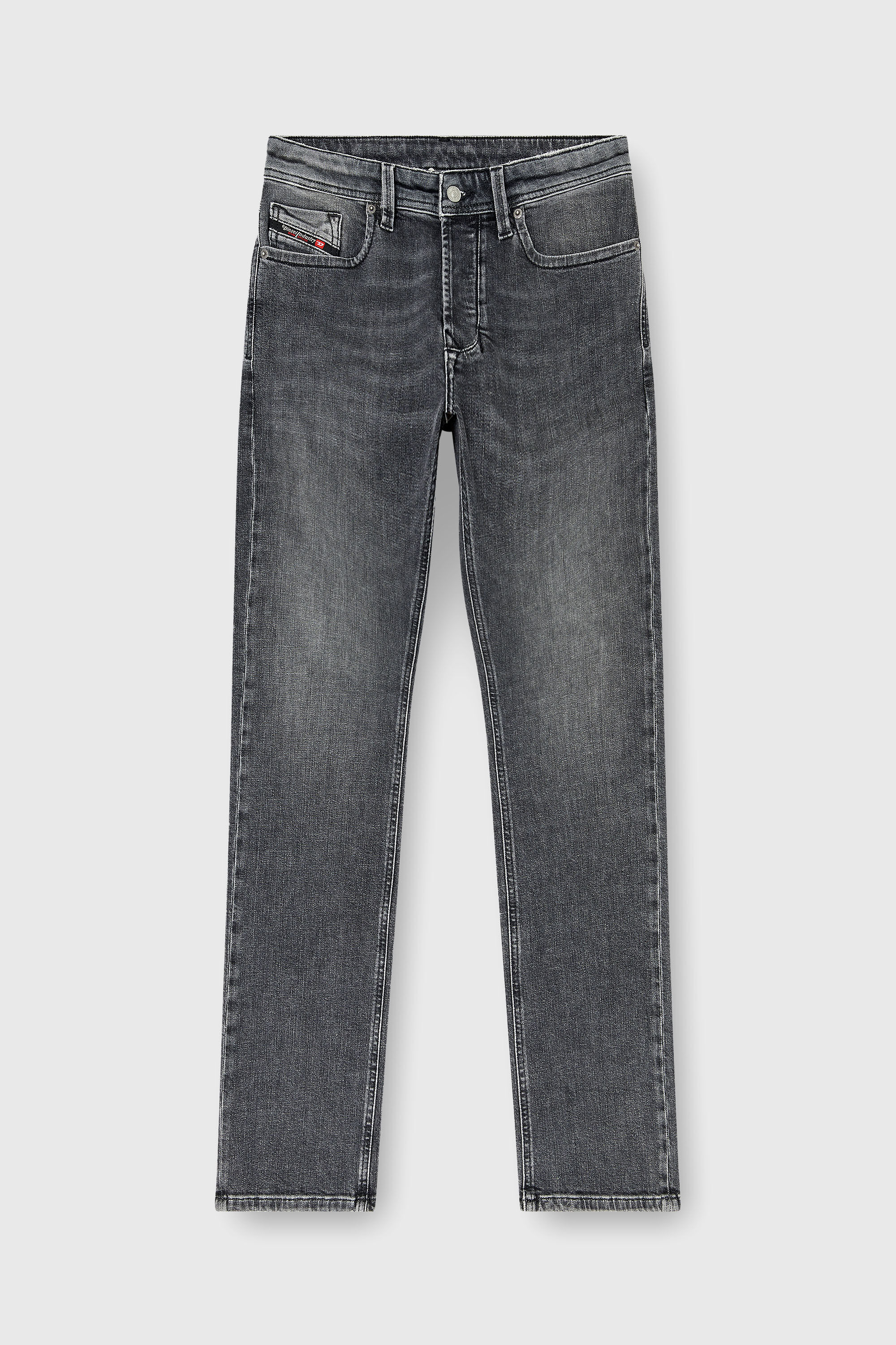 Diesel - Regular Jeans 1985 Larkee 0HDBD Hombre, Negro/Gris oscuro - 6