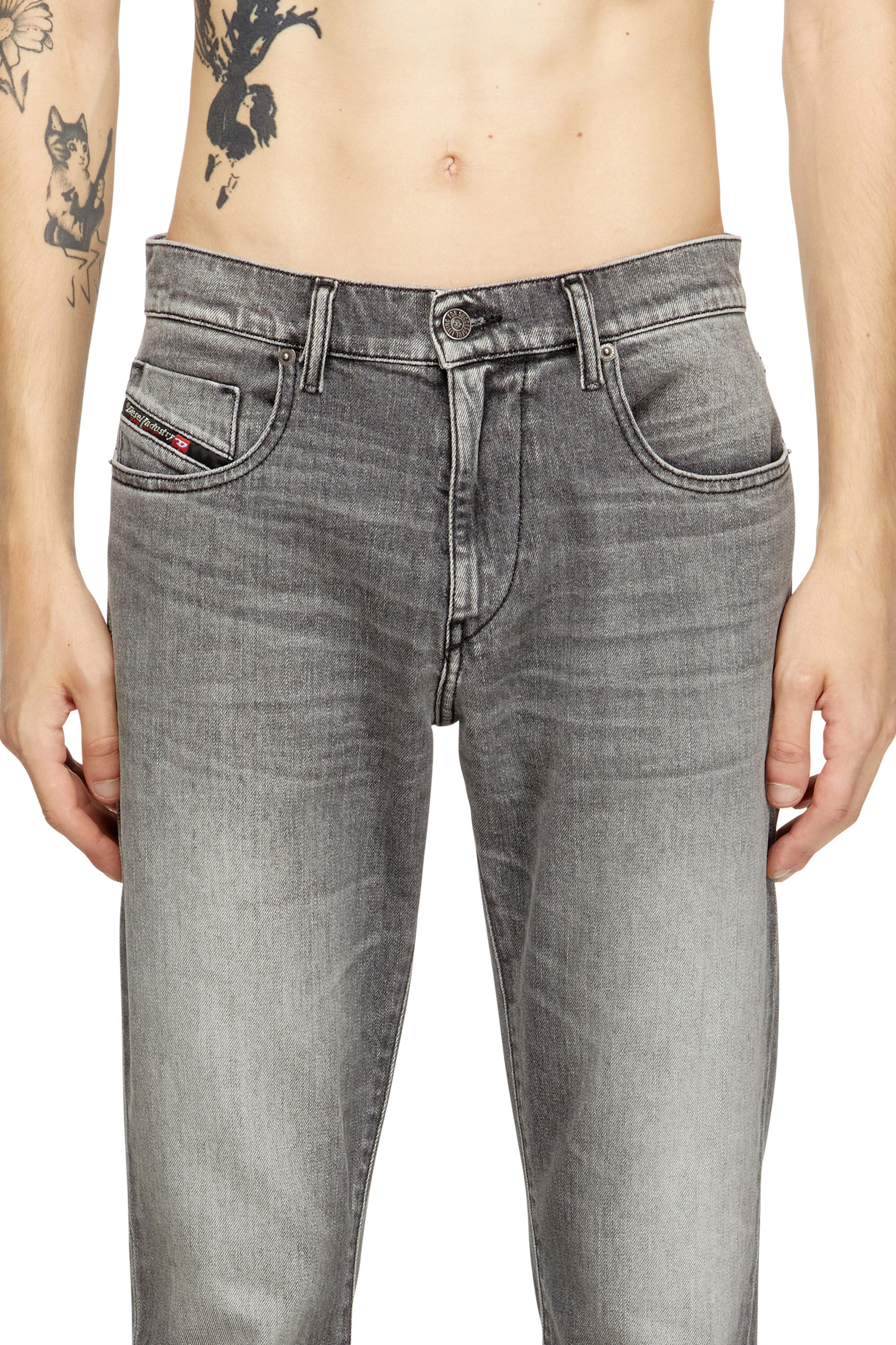 Diesel - Slim Jeans 2019 D-Strukt 09M30 Hombre, Gris - 5