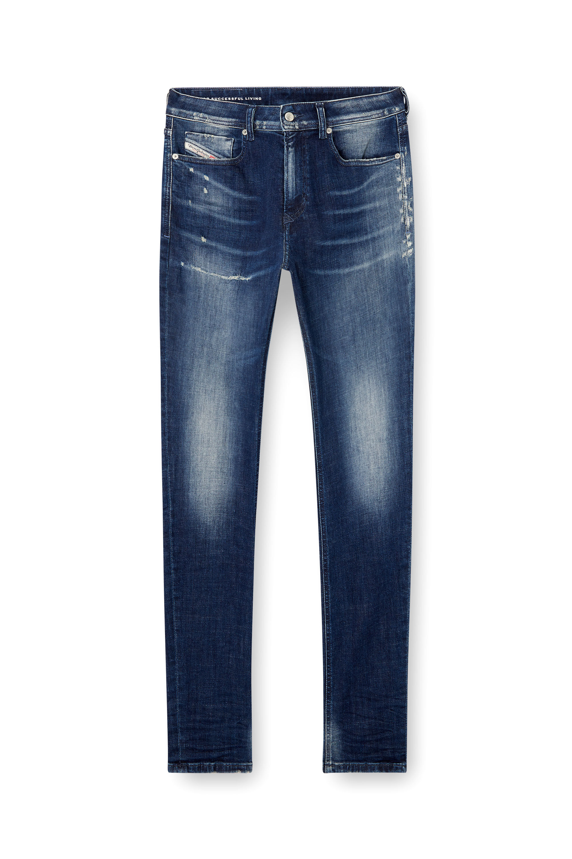 Diesel - Skinny Jeans 1979 Sleenker 09L97 Hombre, Azul Oscuro - 2