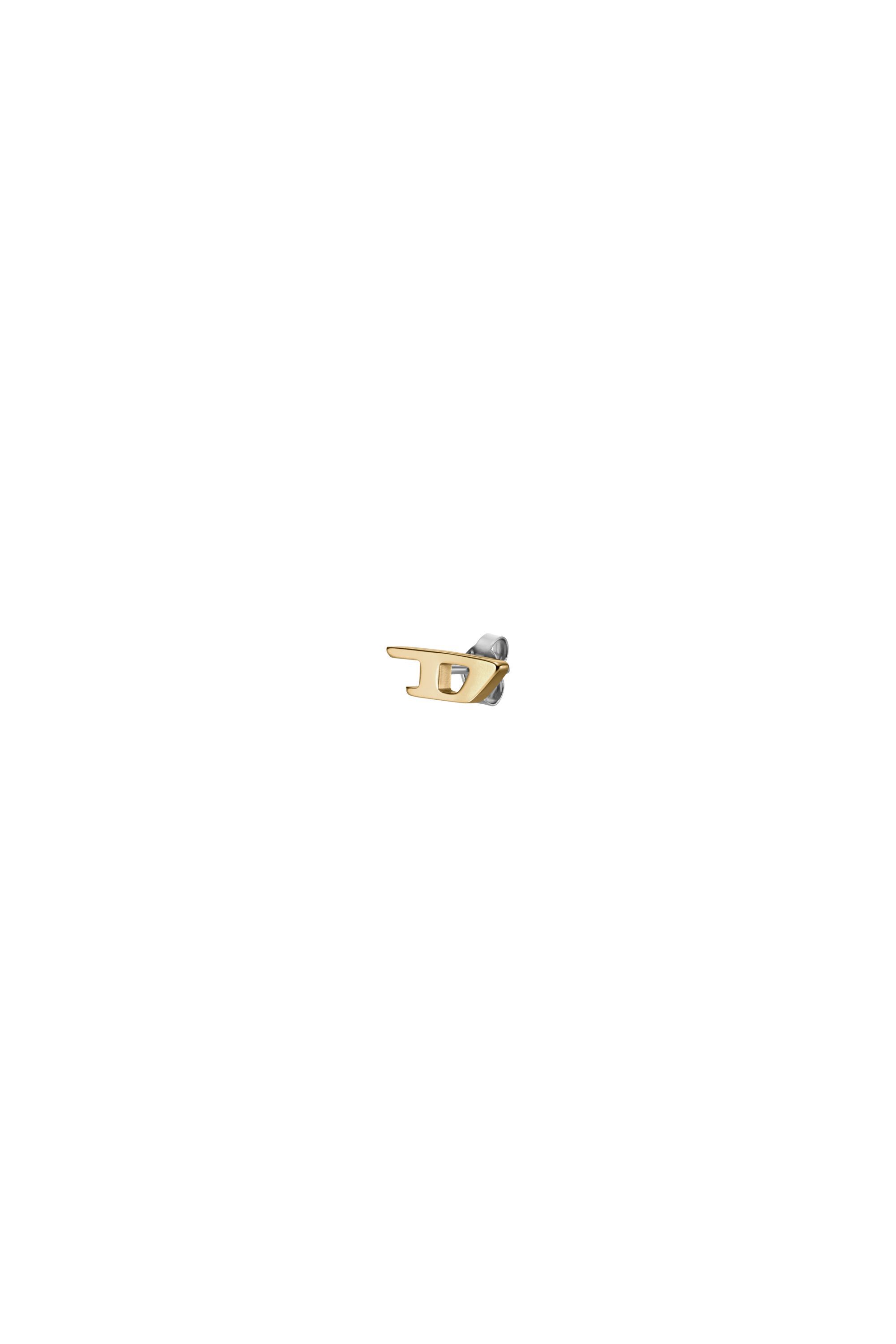 Diesel - DX1520, Pendientes de acero inoxidable en tono dorado Unisex in Dorado - 1
