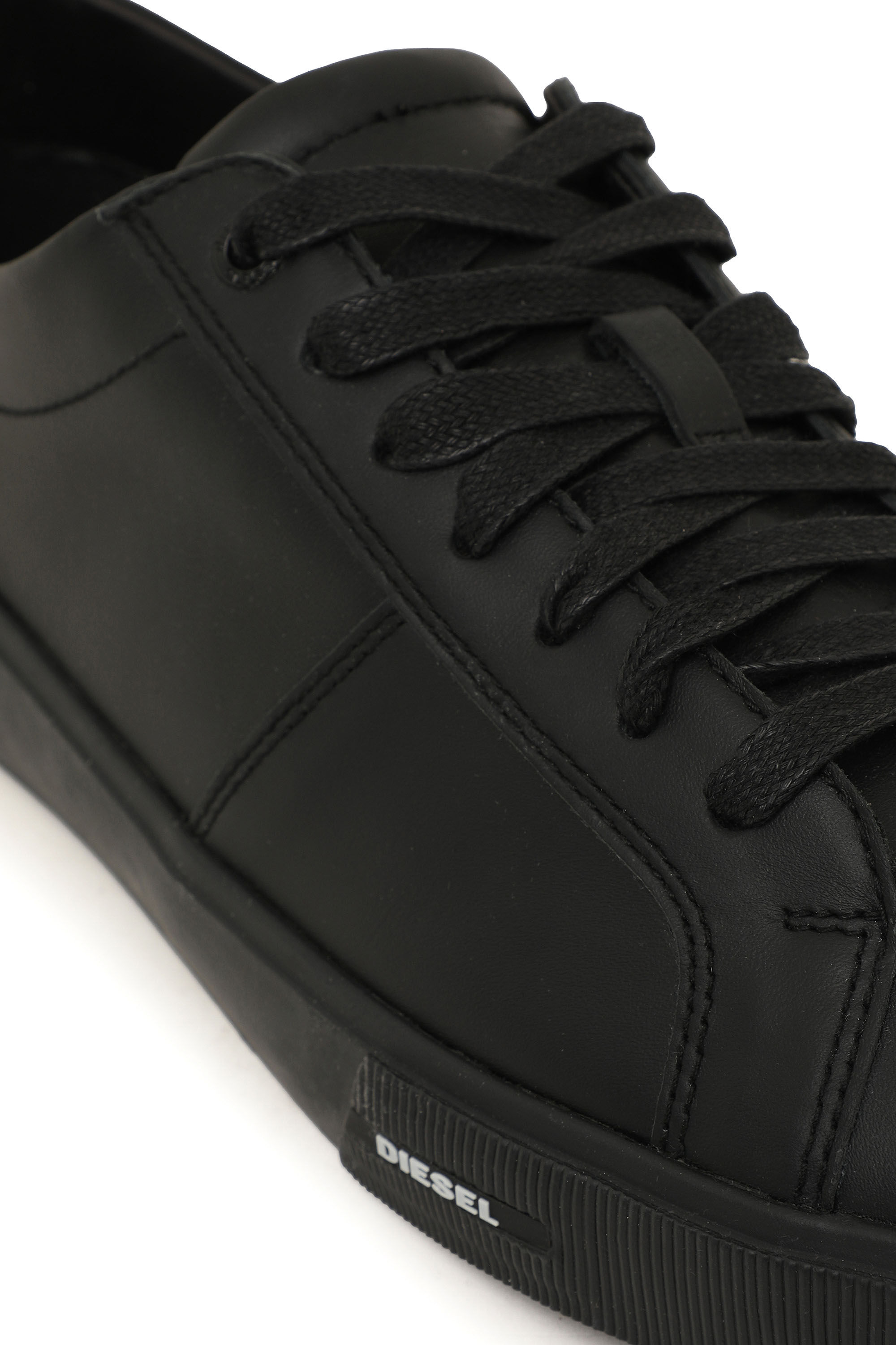 Diesel - S-MYDORI LC, Zapatillas en piel Hombre in Negro - 5