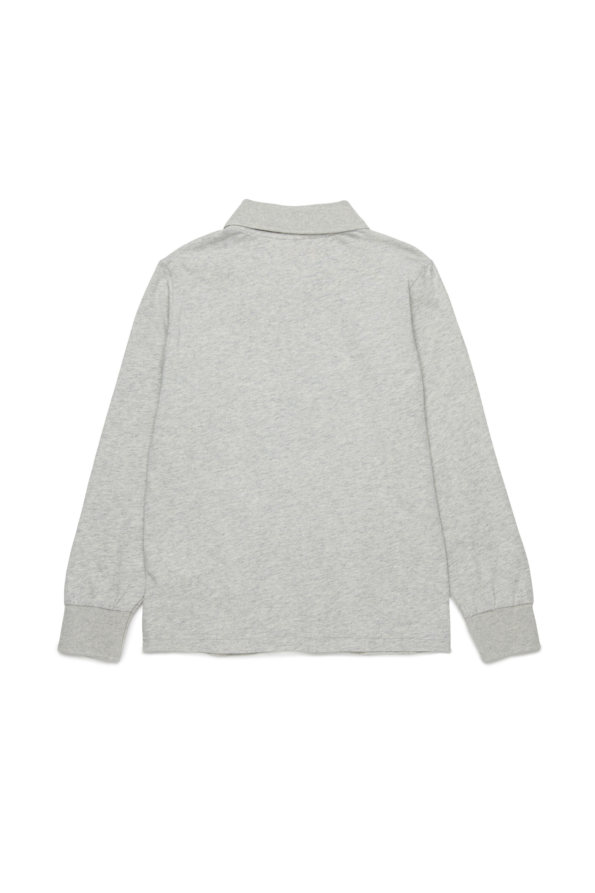 Diesel - TAKAO, Polo de algodón con logotipo Hombre in Gris - 2