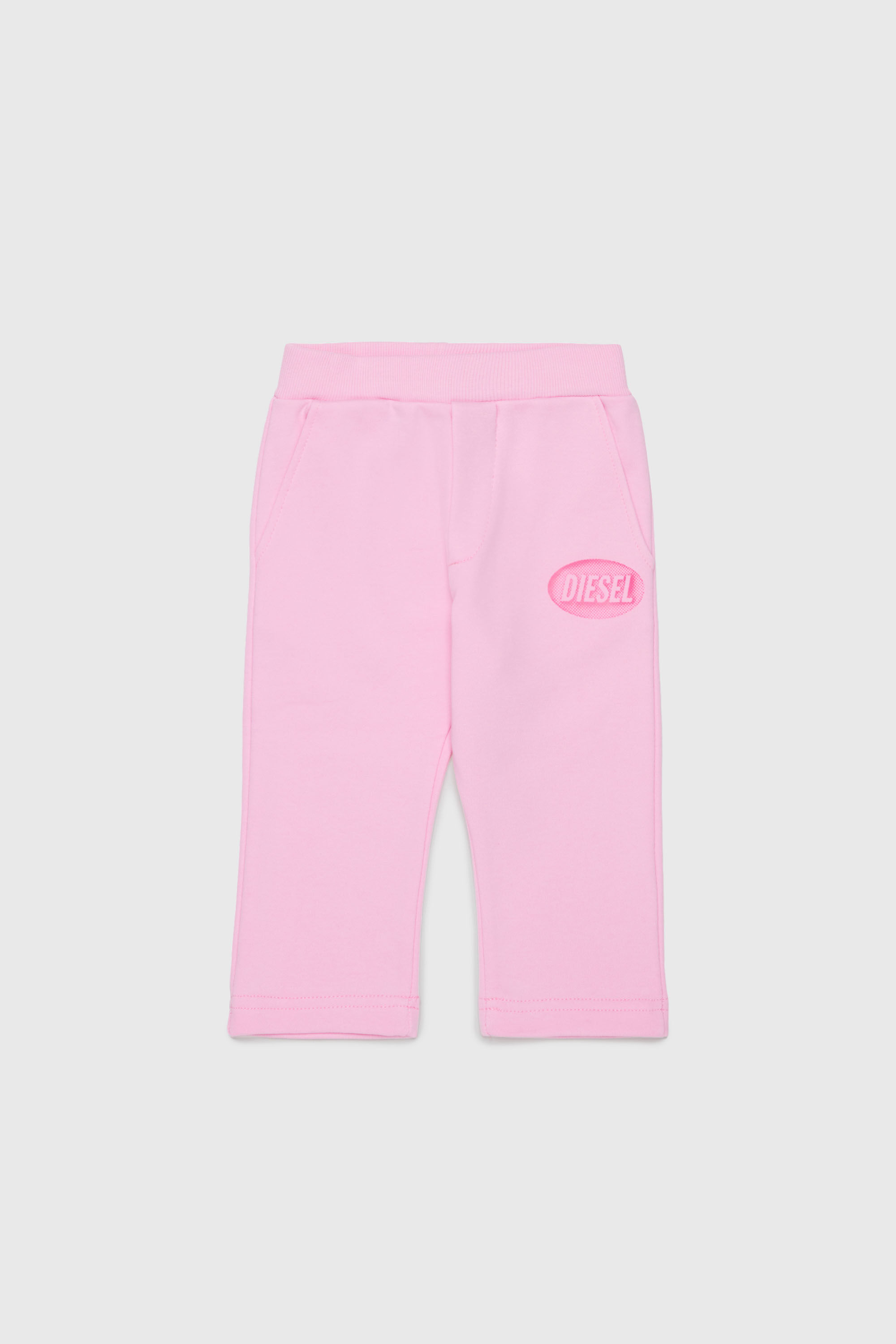 Diesel - PDSELB, Pantal&oacute;n de algod&oacute;n con estampado de logo Unisex in Rosa - 1