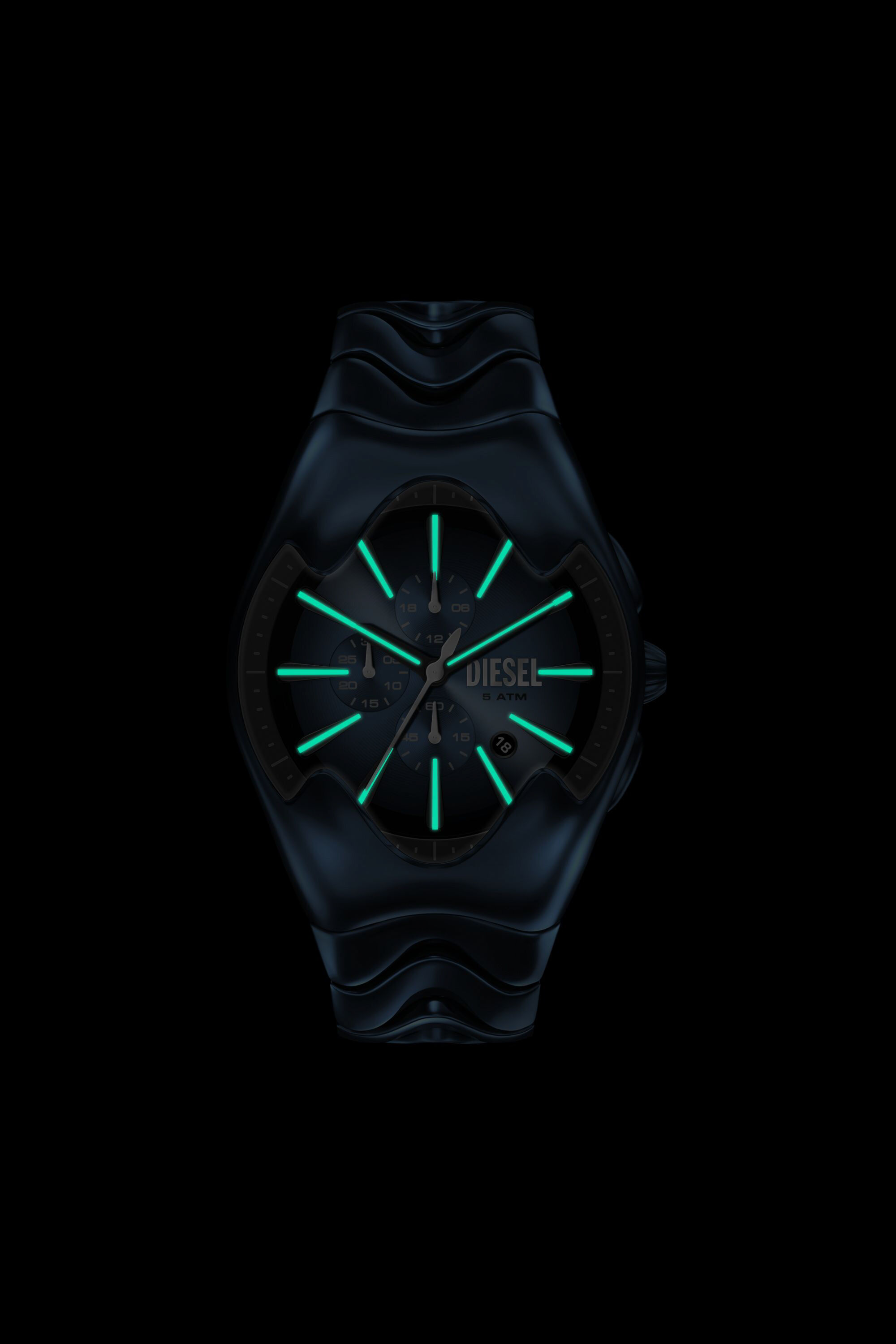 Diesel - DZ4704 WATCH, Reloj Mercurial de acero inoxidable azul Hombre in Multicolor - 6