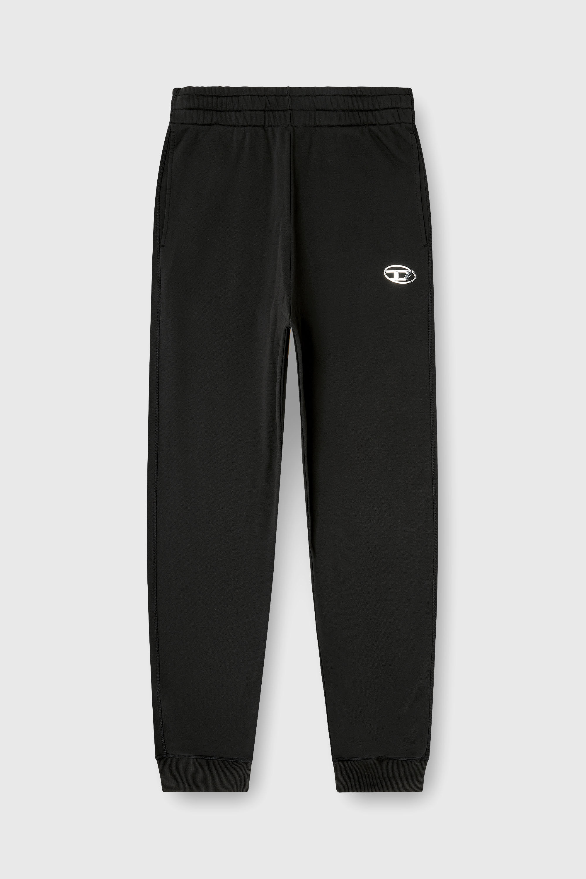 Diesel - P-MARKY-IOD, Pantalones de algod&oacute;n con Oval D met&aacute;lico Hombre in Negro - 2