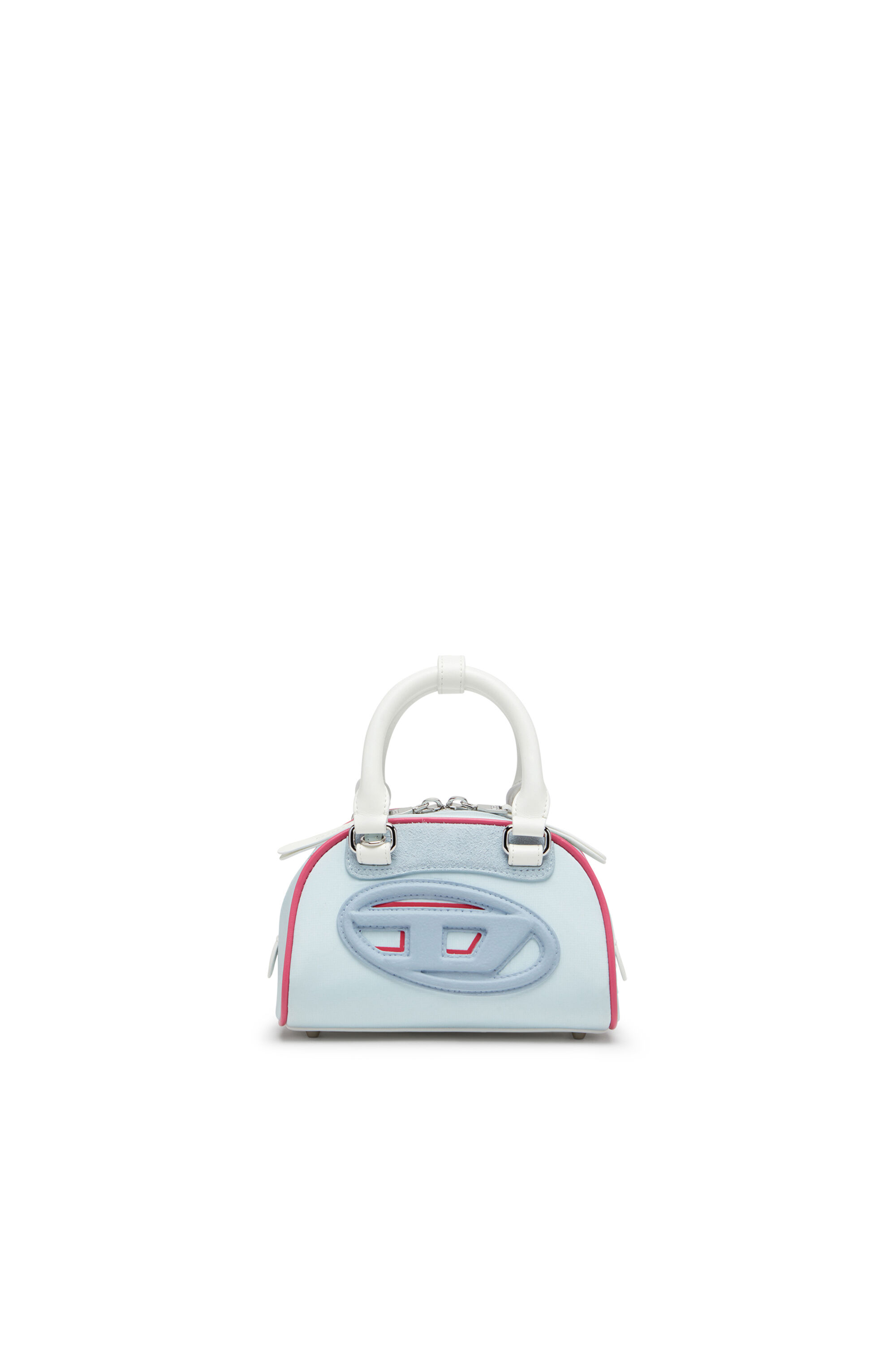 Diesel - 1DR DOME CROSSBODY, Mini bolso de bloques de color tipo bowling Mujer in Azul marino - 1
