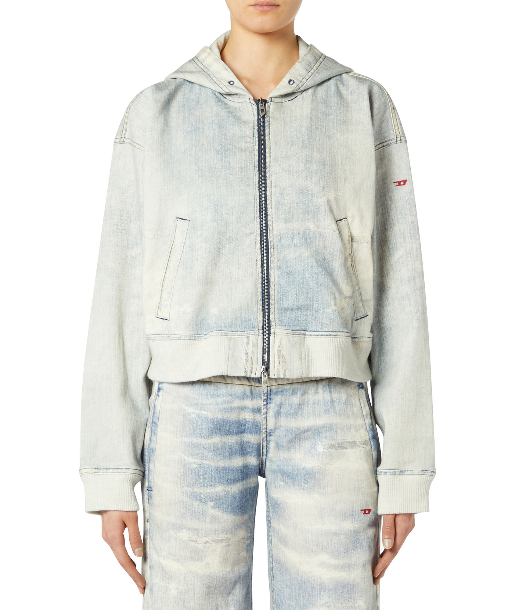 DE-GIRI-CROP JOGG, Azul Claro