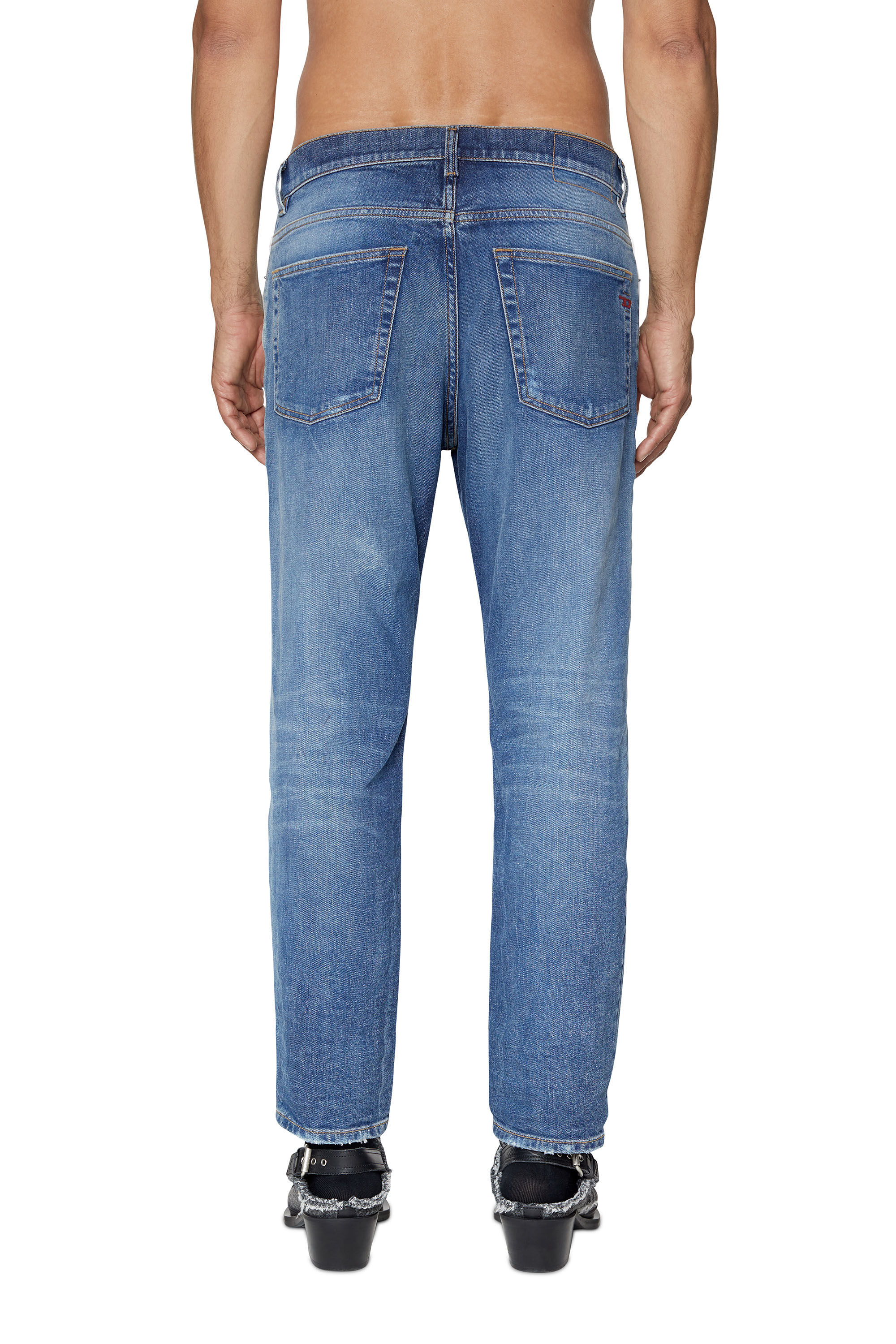 Diesel - 2005 D-FINING 09E16 Tapered Jeans, Azul medio - Image 4