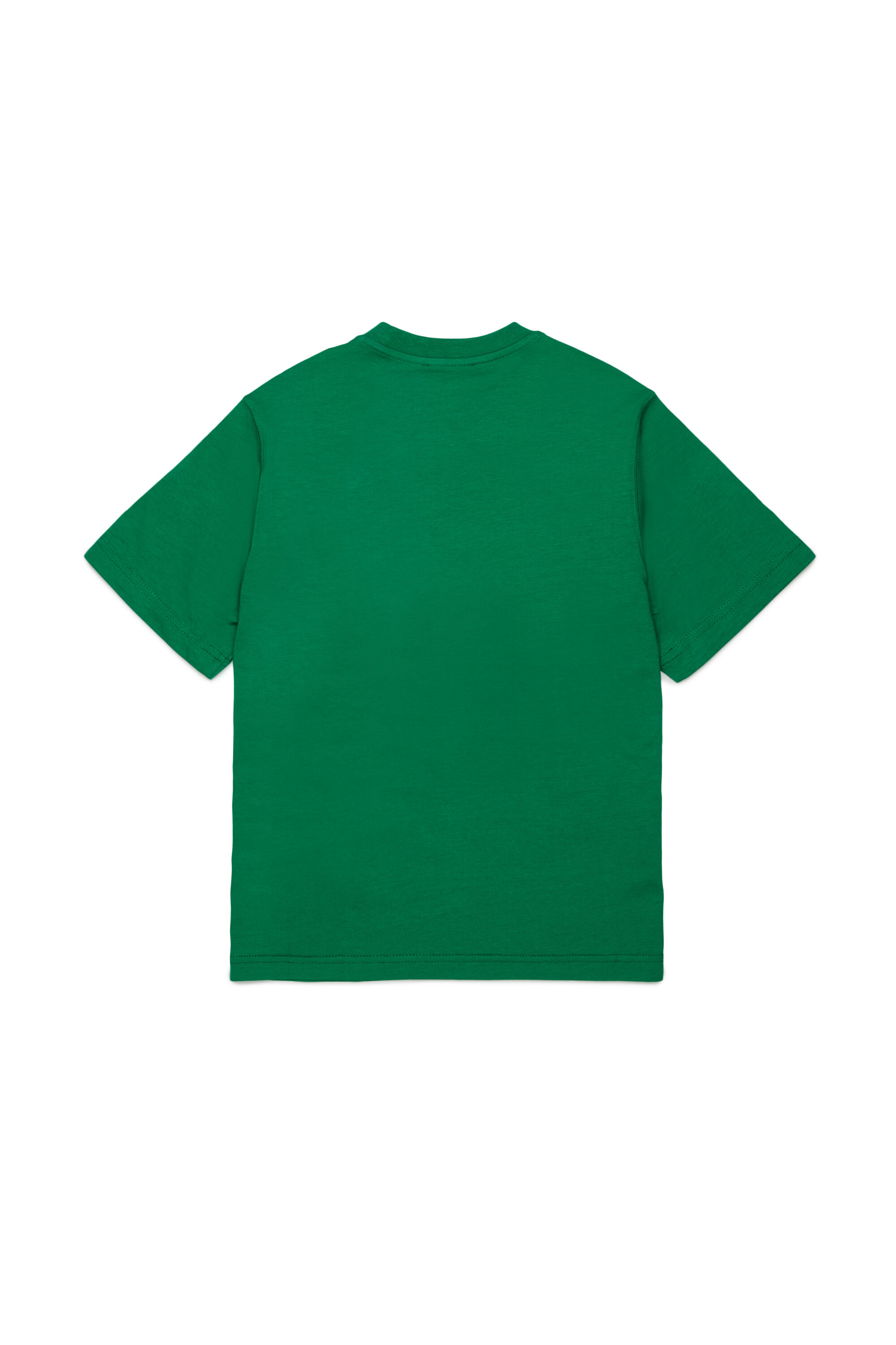 Diesel - TCIRCLE OVER, Camiseta de algod&oacute;n con estampado Diesel Hombre in Verde - 2