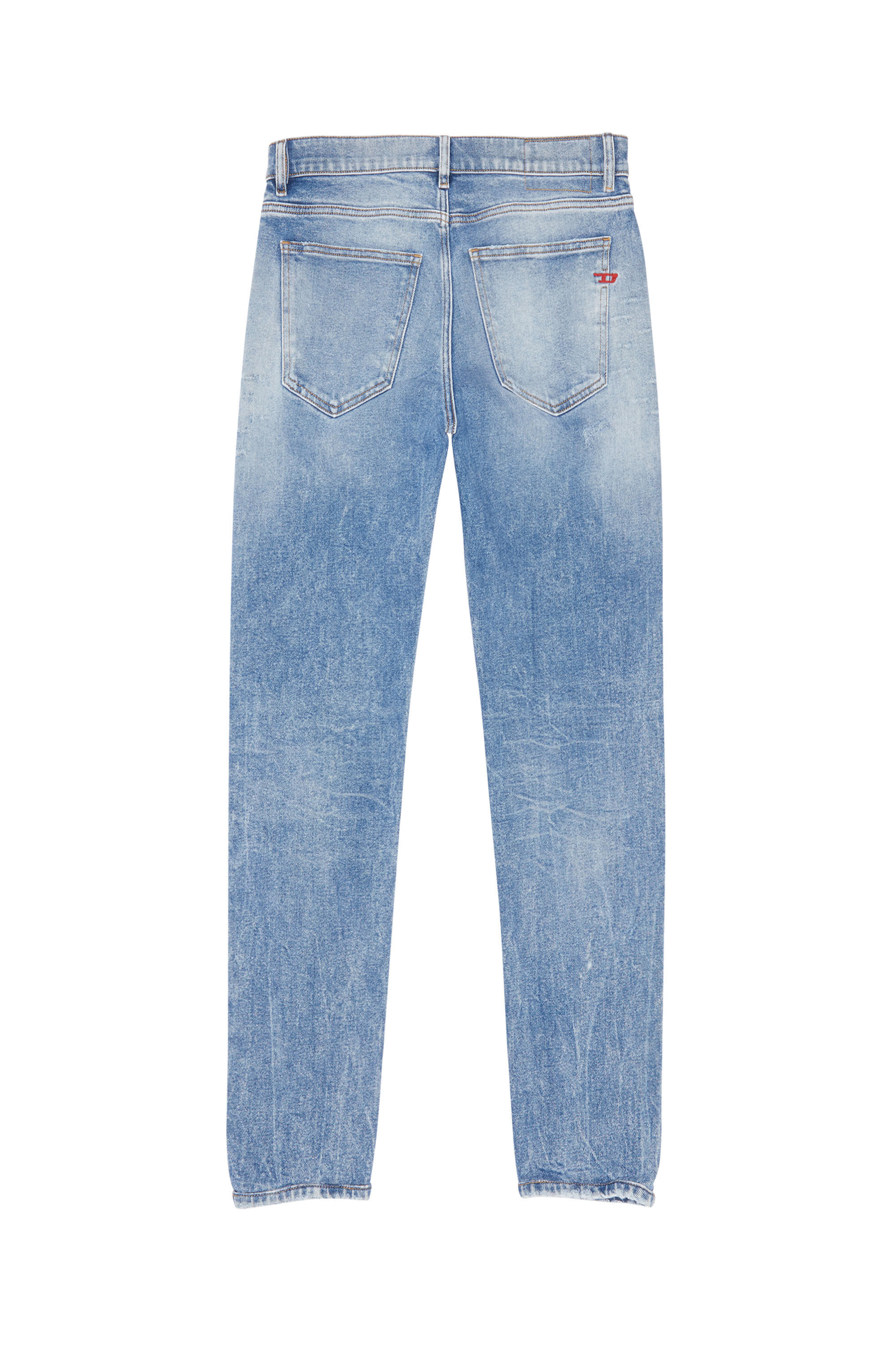 Diesel - 2019 D-STRUKT, Man's Diesel Man - Jeans Medium blue in Light Blue - 2