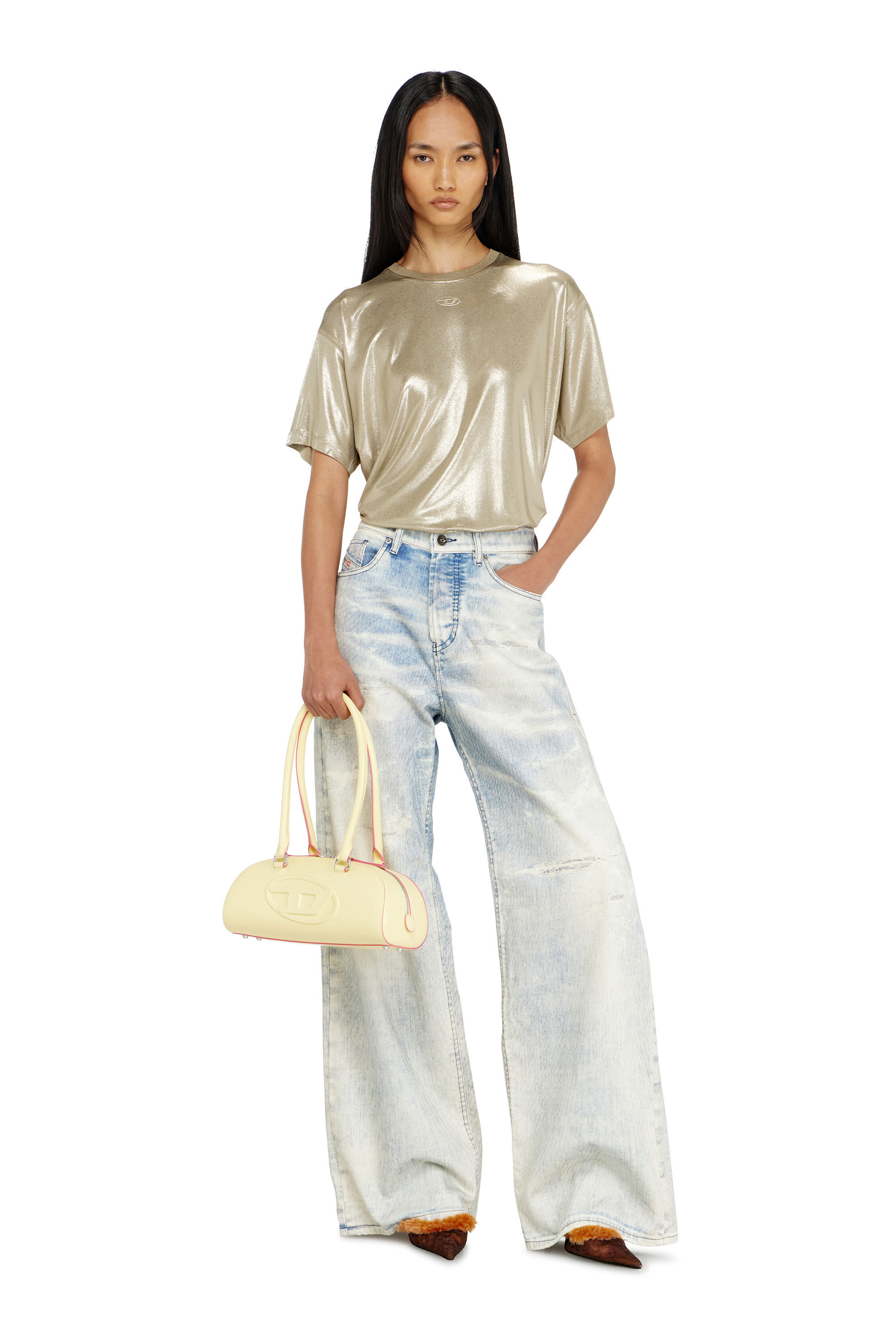 Diesel - Relaxed Jeans 1996 D-Sire 09R69 Mujer, Azul Claro - 1