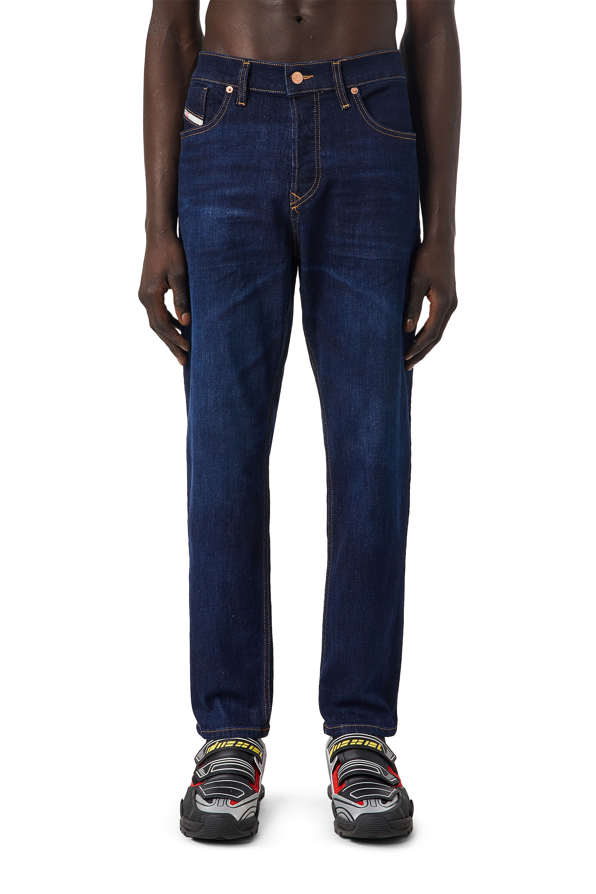 Diesel - 2005 D-FINING 0GDAO Tapered Jeans, Azul Oscuro - Image 3