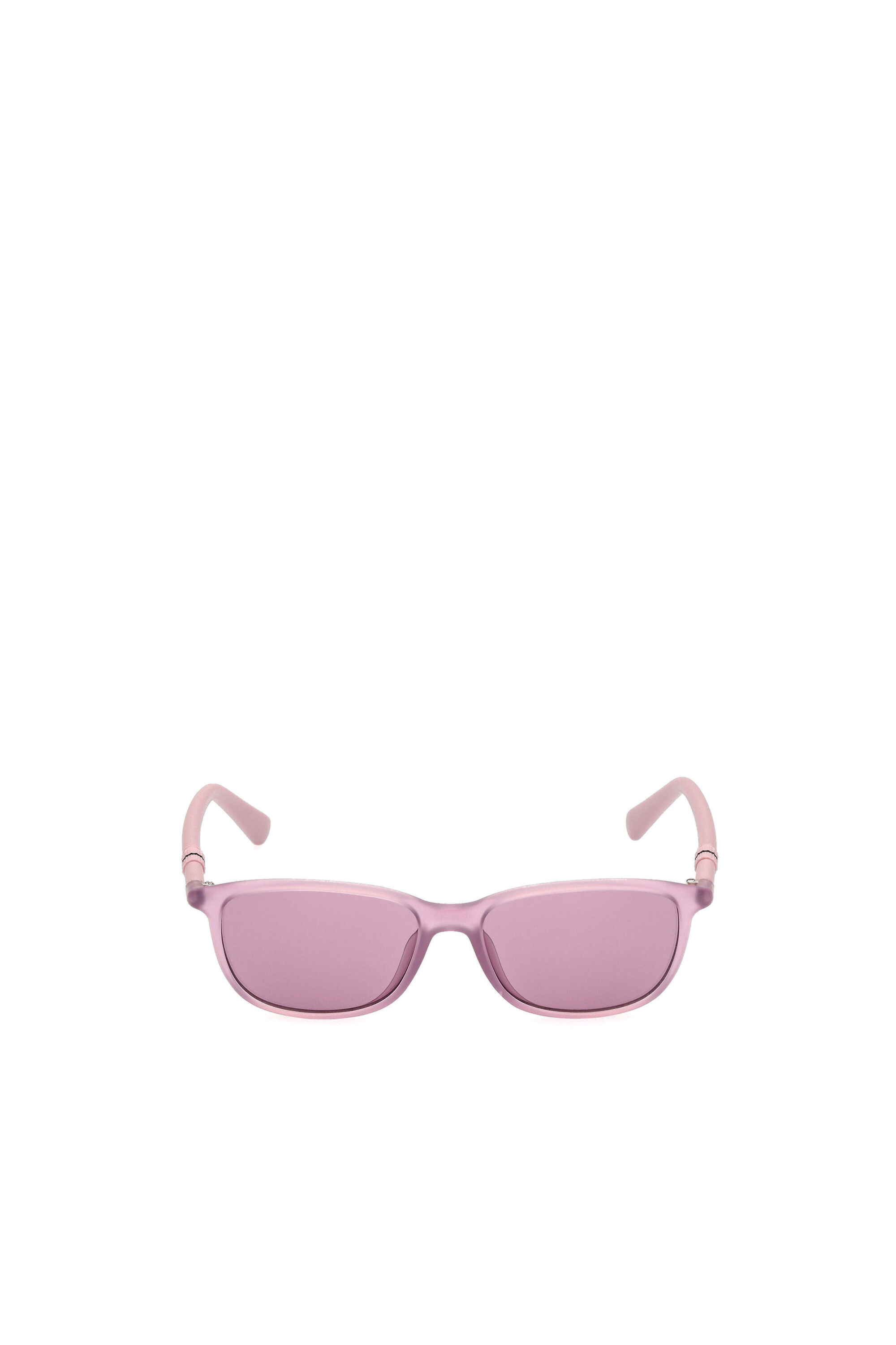 Diesel - DL0333, Montura inyectada con forma cuadrada Mujer in Rosa - 1