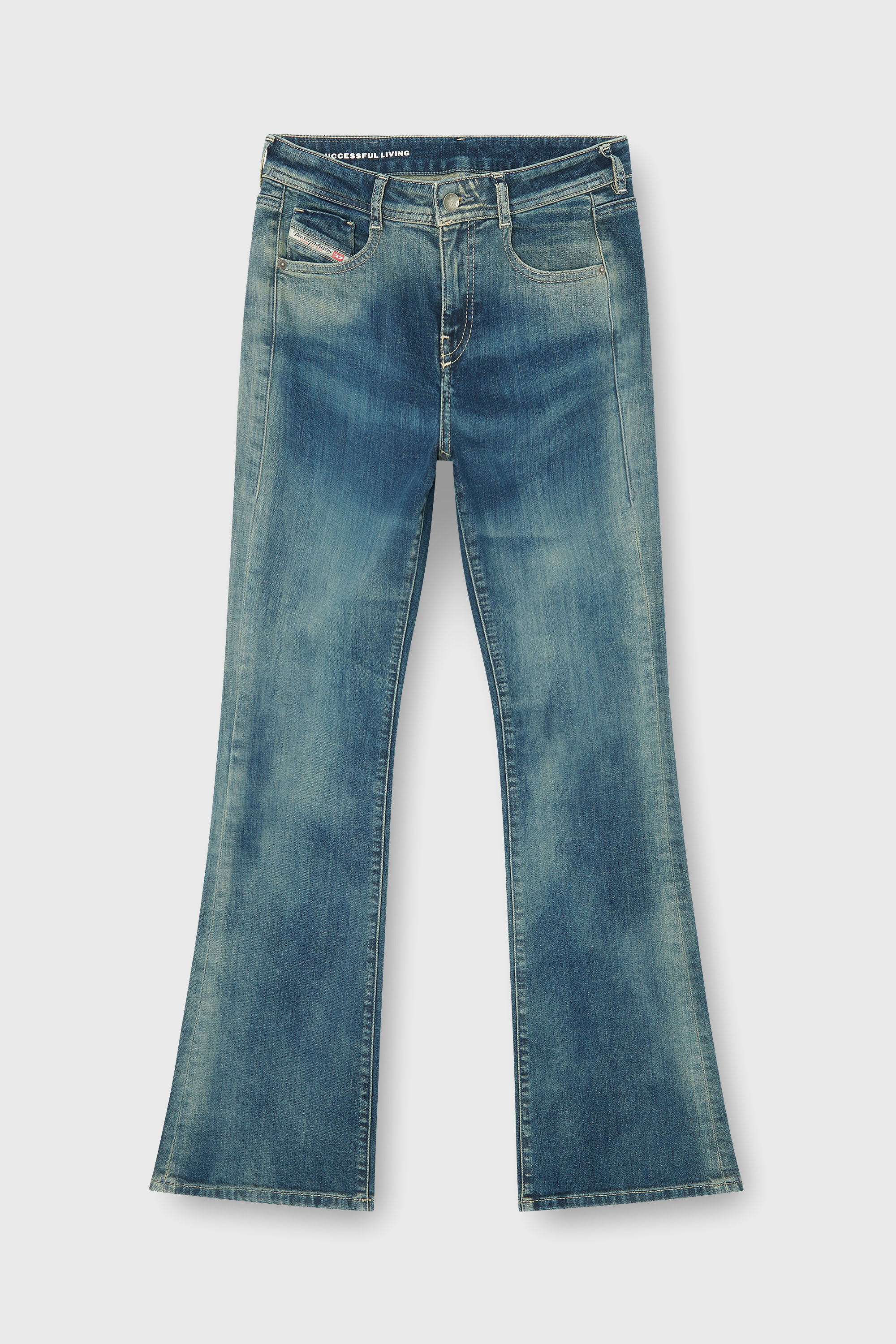 Diesel - Woman's Bootcut Jeans 1969 D-Ebbey 09P41, Medium blue - 6