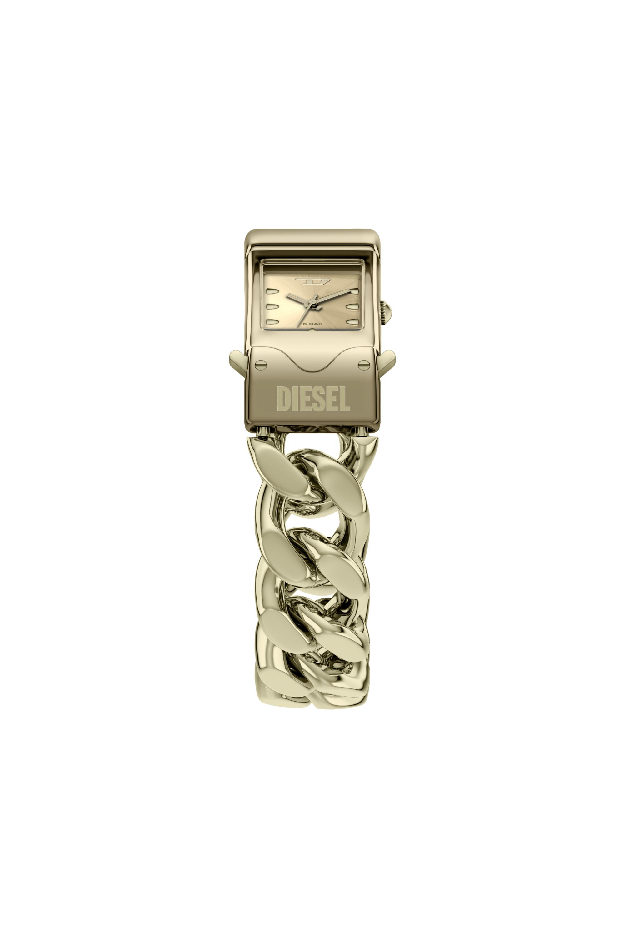 Diesel - DZ2235 WATCH, Reloj Closer de acero inoxidable con tono dorado Hombre in Dorado - 4