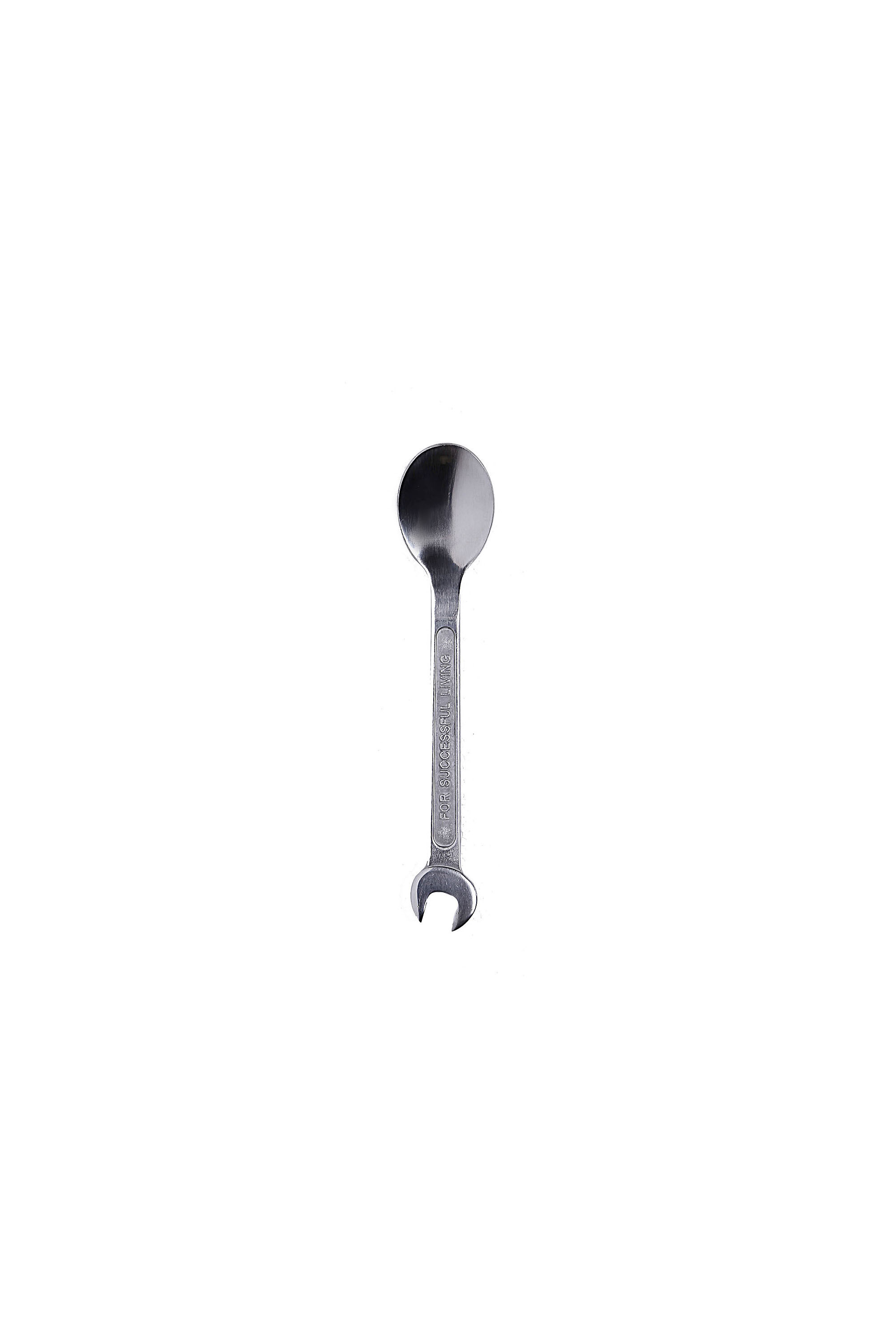 Diesel - 10956 DIY COLLECTION, Cuchara de postre / café / té Unisex in Plateado - 1