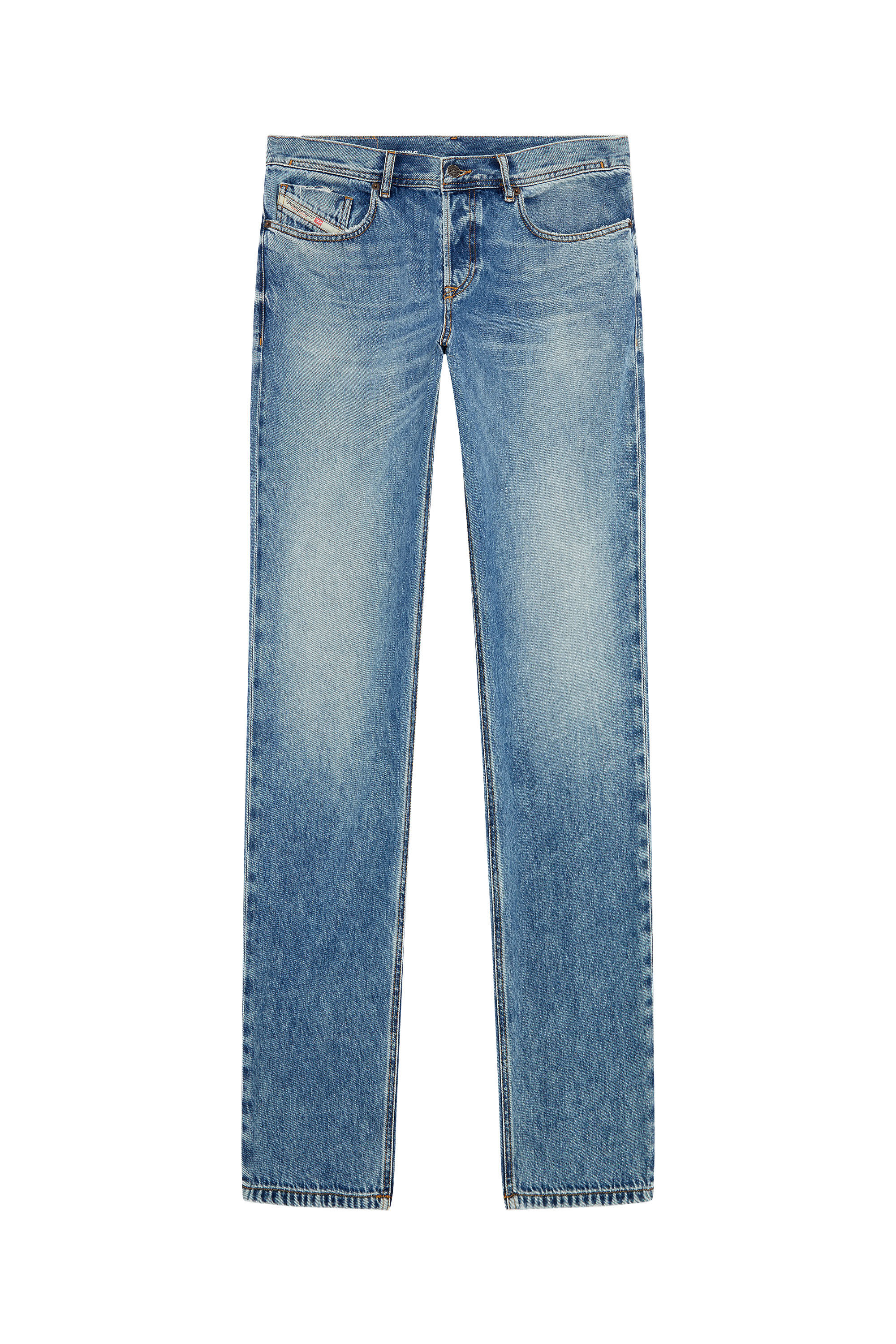 Diesel - Tapered Jeans 2023 D-Finitive 09H95, Azul medio - Image 2