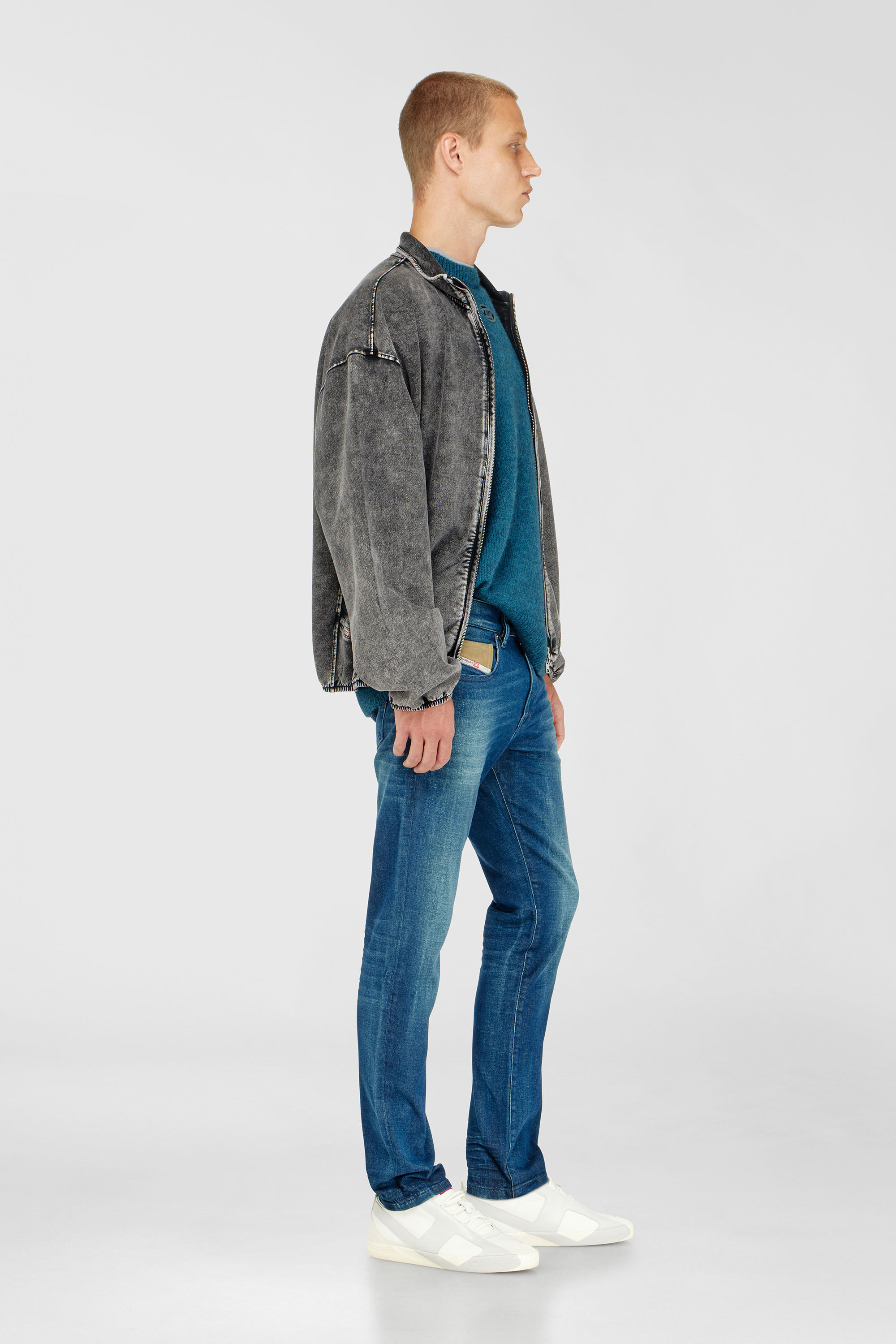 Diesel - Man's Slim Jeans 2019 D-Strukt 0PBBZ, Medium blue - 2
