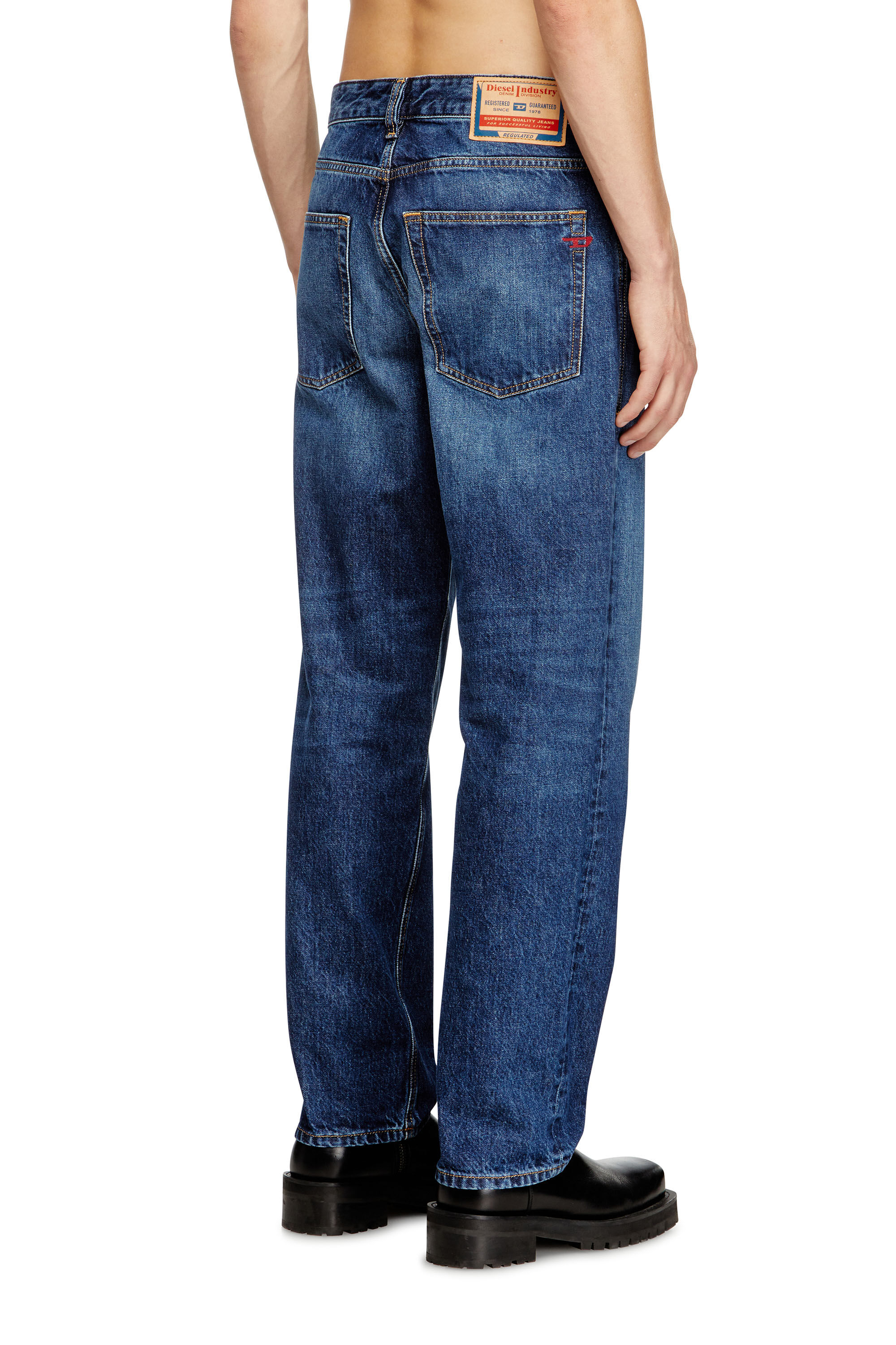Diesel - Regular Jeans 2024 D-Macs 09I27 Hombre, Azul medio - 3