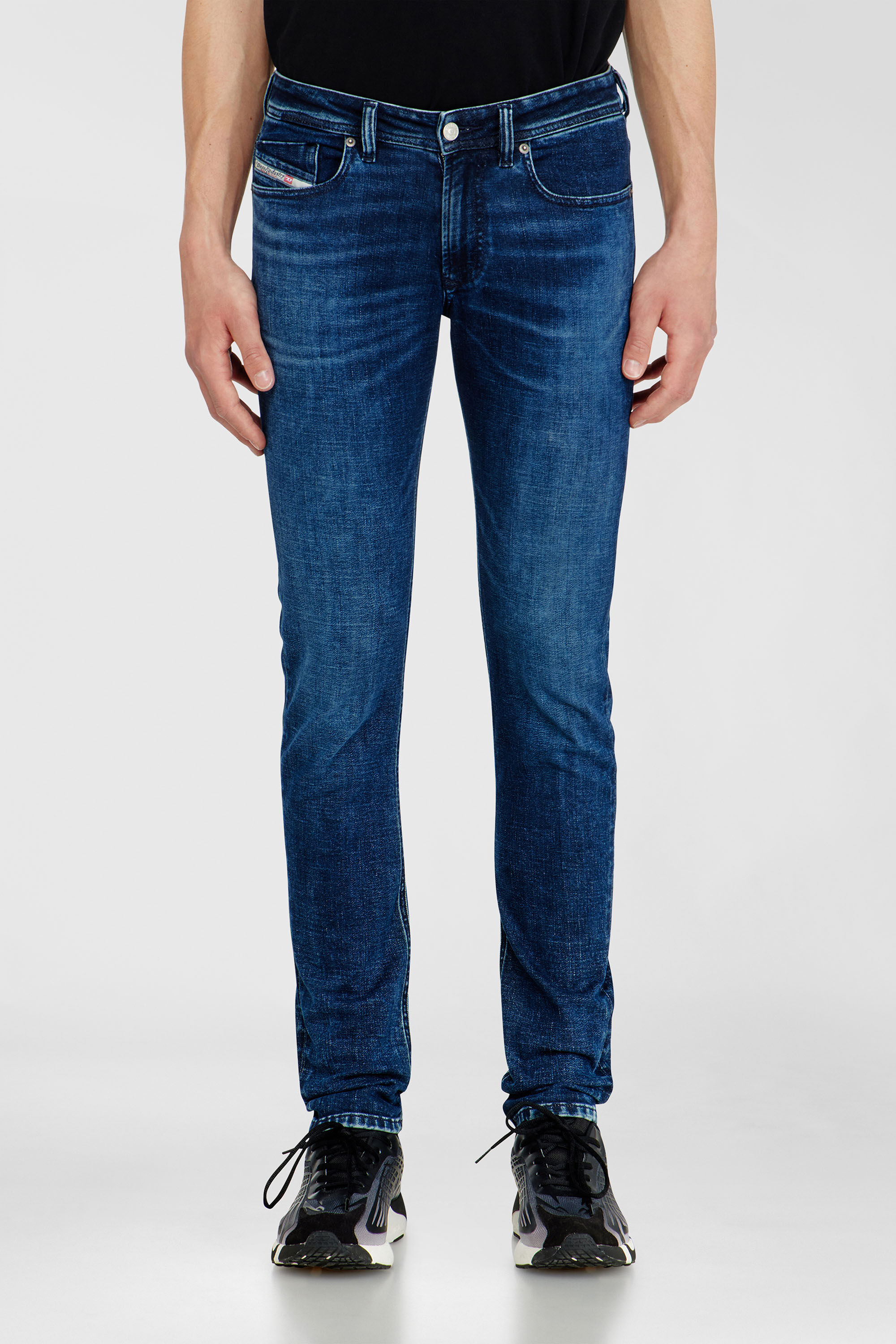 Diesel - Skinny Jeans 1979 Sleenker 0KBBD Hombre, Azul Oscuro - 4