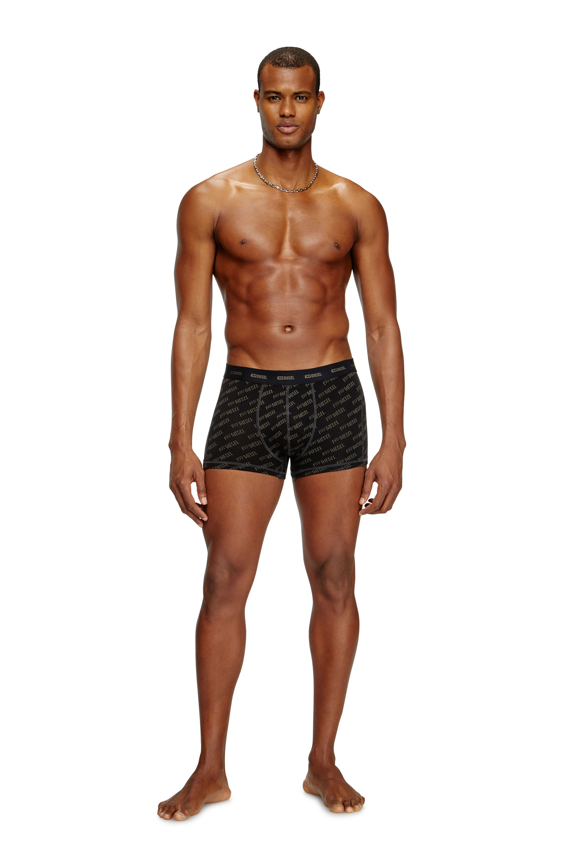 Diesel - DAMIEN-UTLT-3PACK, Paquete de 3 bóxers ajustados con logotipo estilizado Hombre in Multicolor - 1