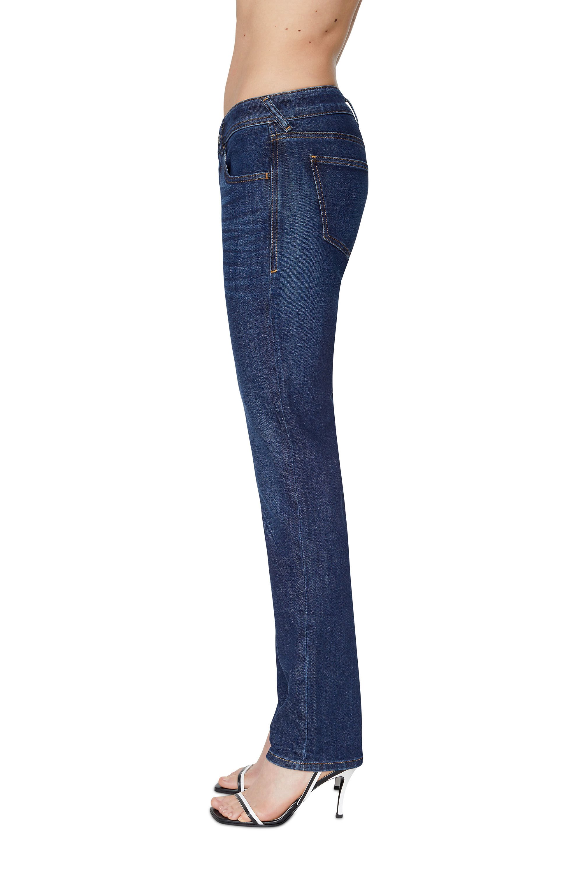 Diesel - 2002 09B90 Straight Jeans, Azul Oscuro - Image 5