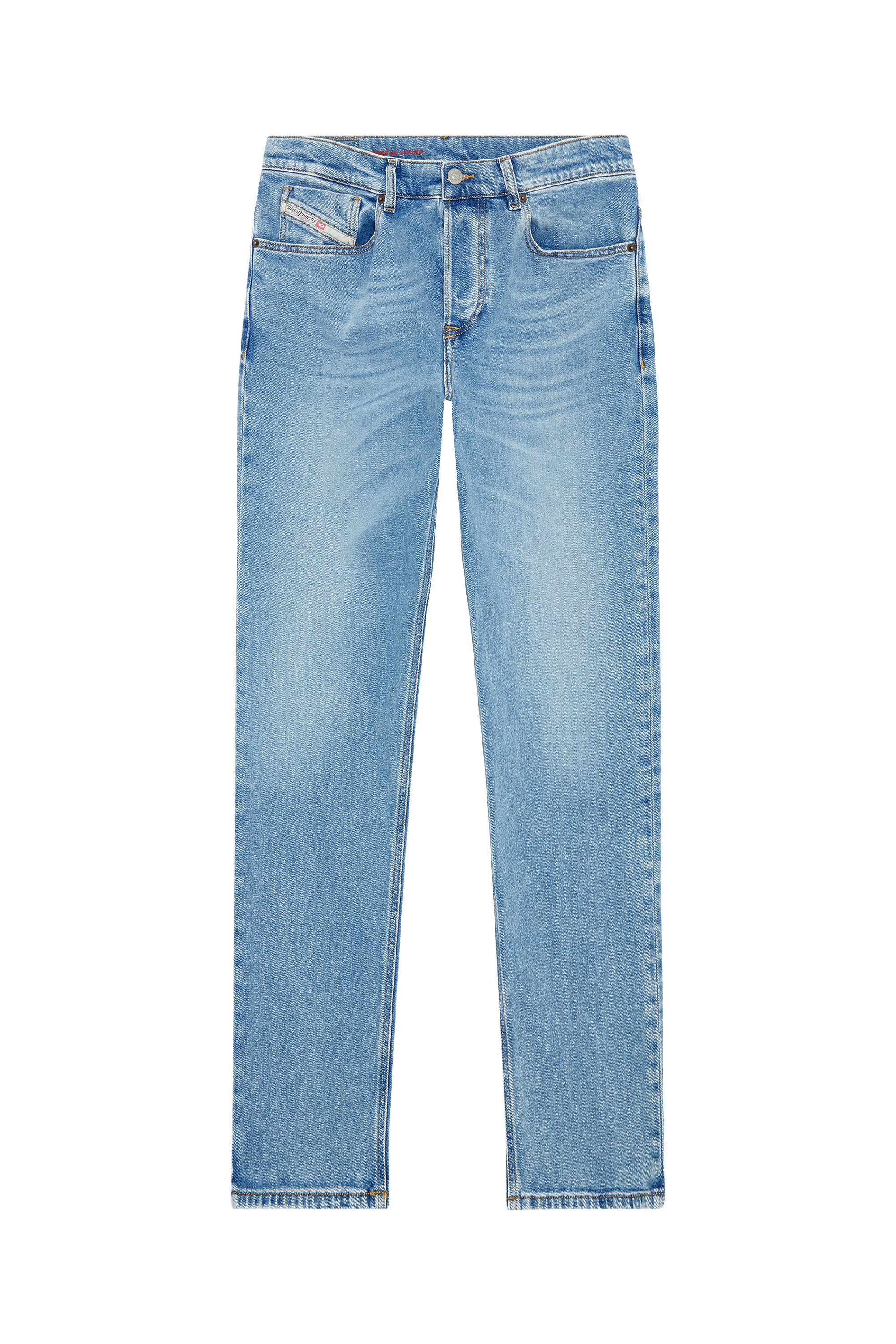 Diesel - Tapered Jeans 2005 D-Fining 9B92L, Azul Claro - Image 2