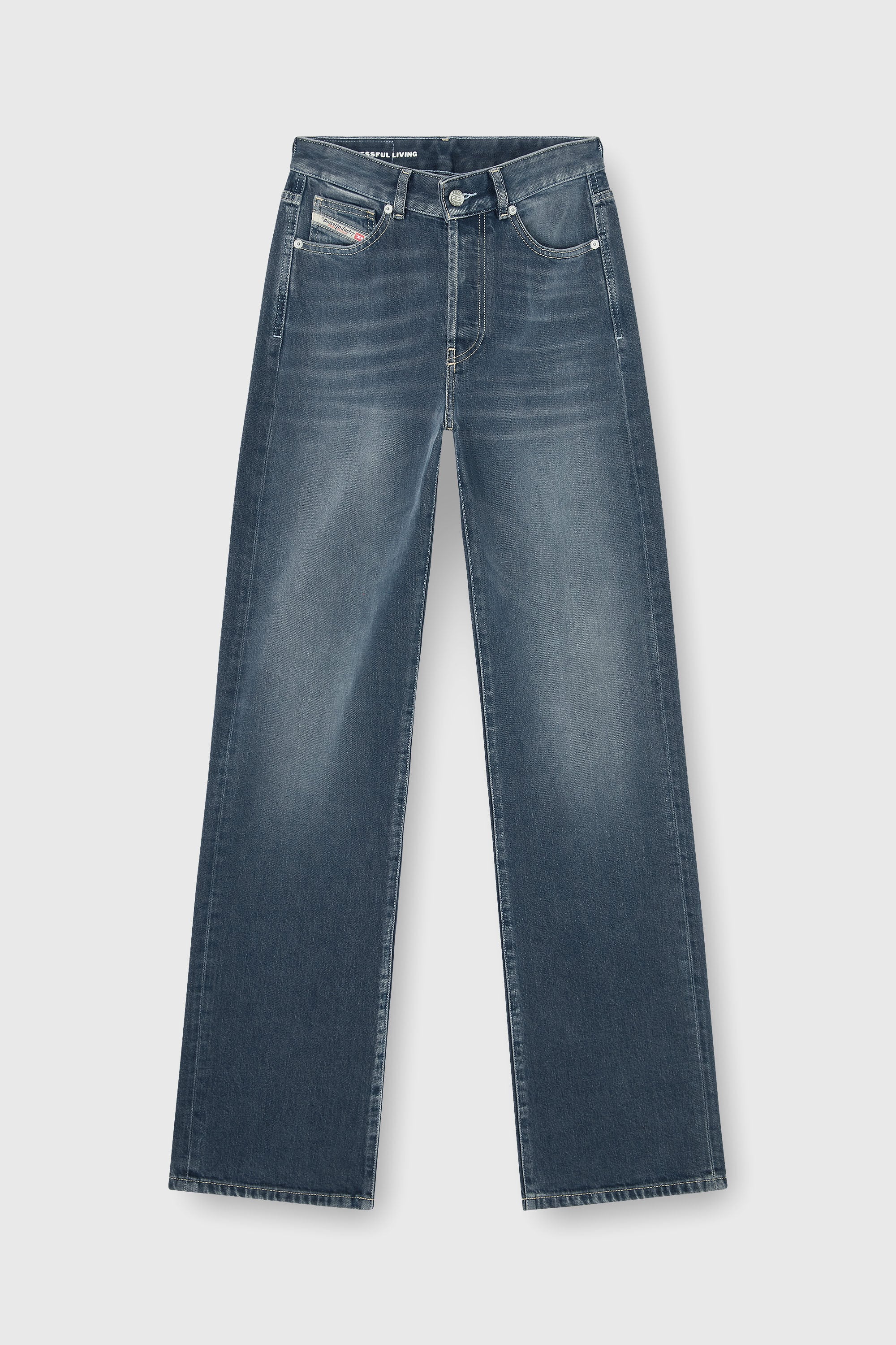Diesel - Regular Jeans 1971 D-Sent 007EI Mujer, Azul Oscuro - 6