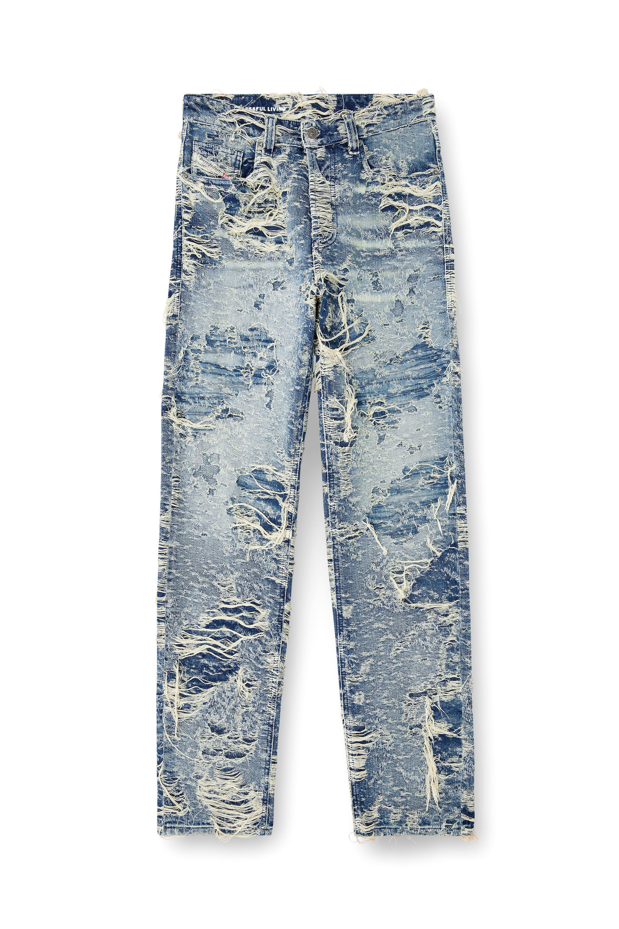 Diesel - Regular Jeans 1988 D-Ark 09M04 Mujer, Azul medio - 2