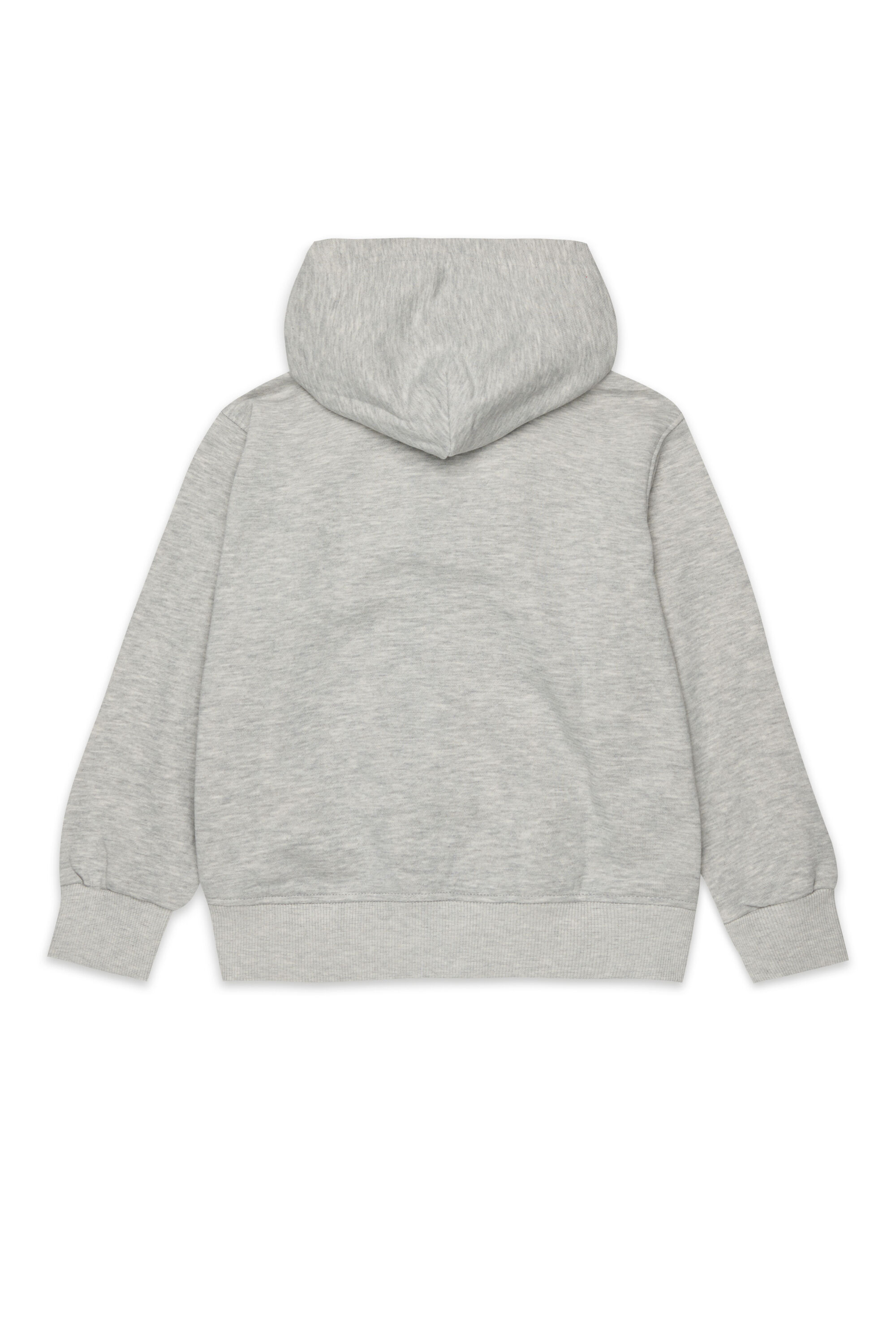 Diesel - SDROPSHOODZ OVER, Sudadera de algodón con cremallera Hombre in Gris - 2