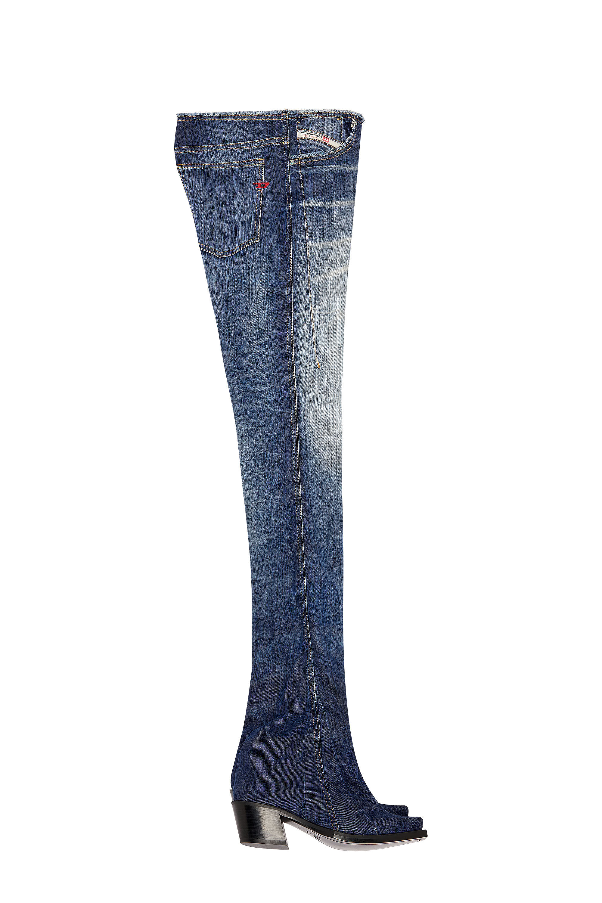 Diesel - Bootcut Jeans D-Bootcutboot 09I03, Azul Oscuro - Image 2