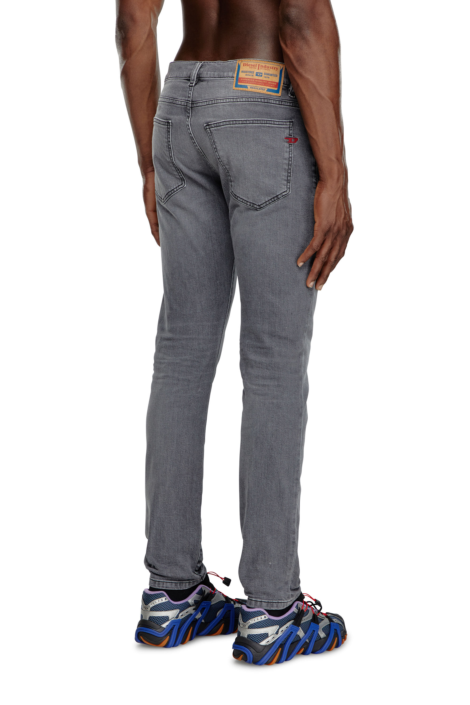 Diesel - Slim Jeans 2019 D-Strukt 0GRDK Hombre, Gris oscuro - 3