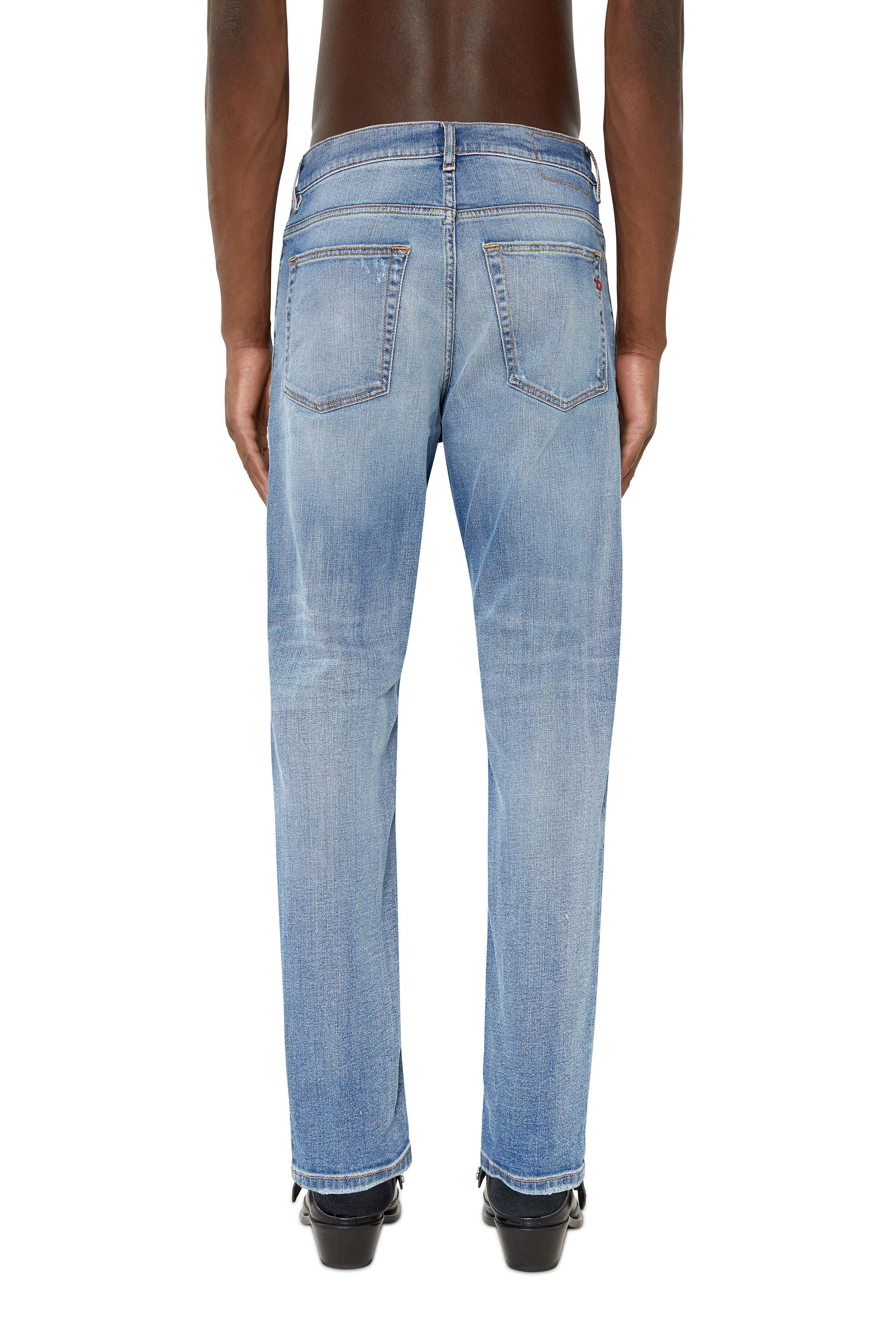 Diesel - 2005 D-FINING 09E17 Tapered Jeans, Azul Claro - Image 4