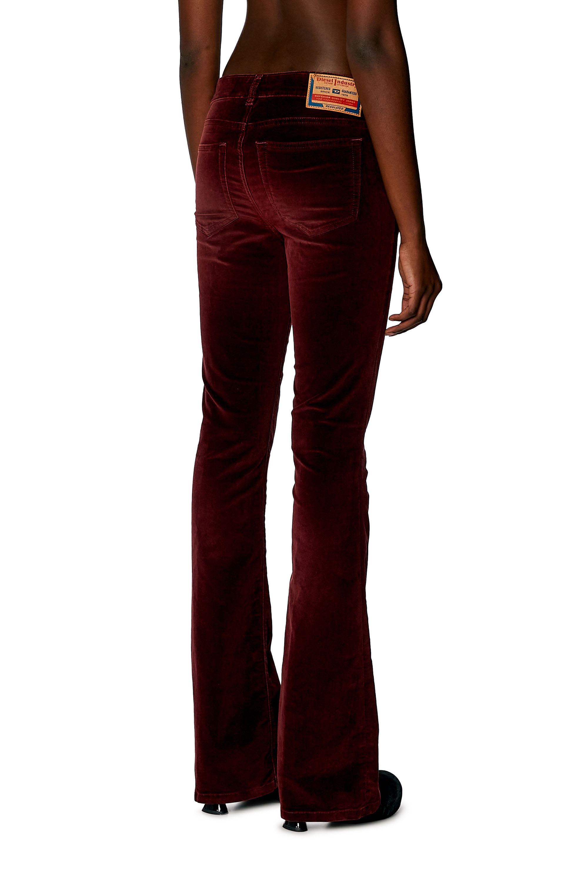 Diesel - Bootcut and Flare Jeans 1969 D-Ebbey 003HL, Rojo - Image 4