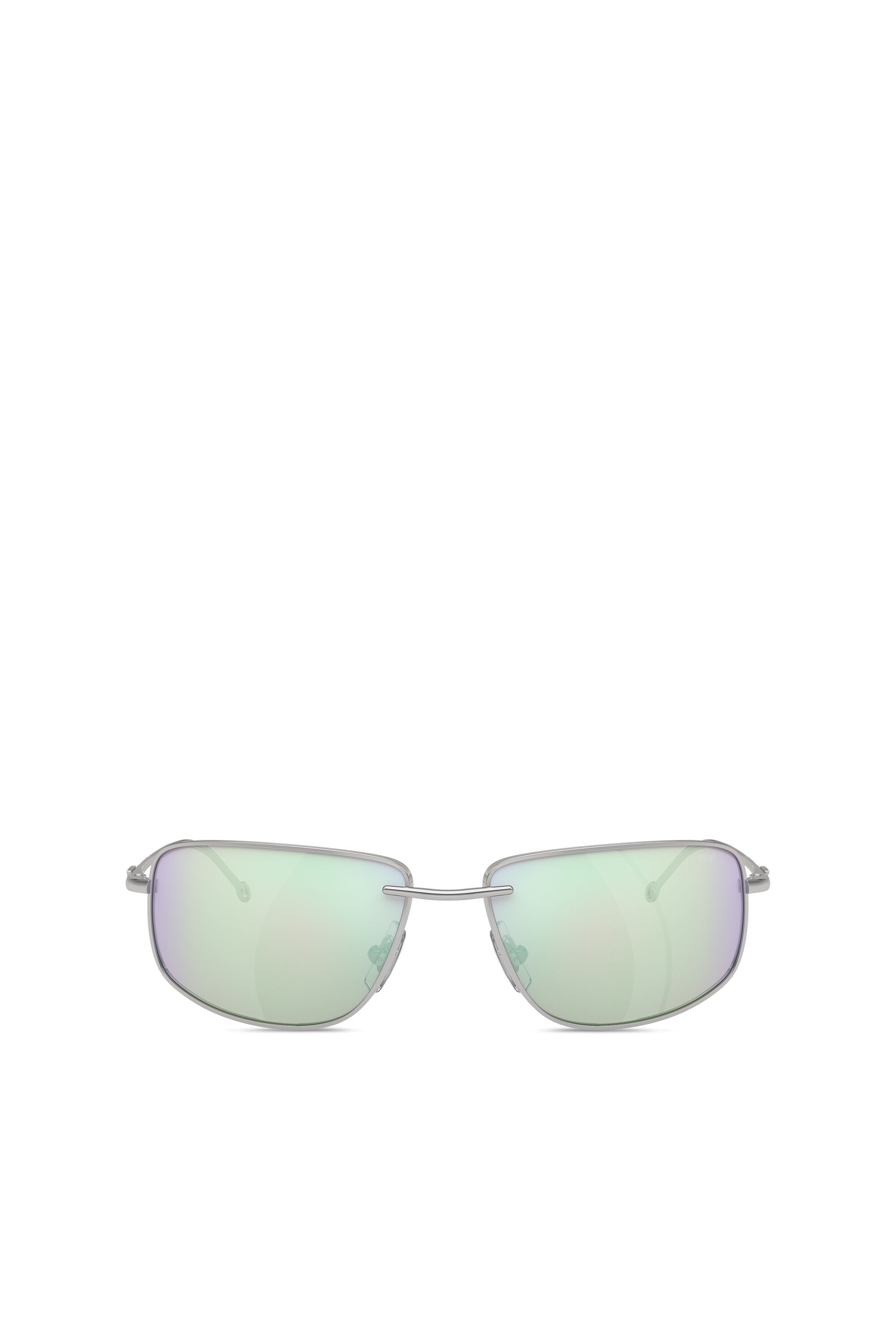 Gafas de sol Racer de metal Mujer Plateado Diesel