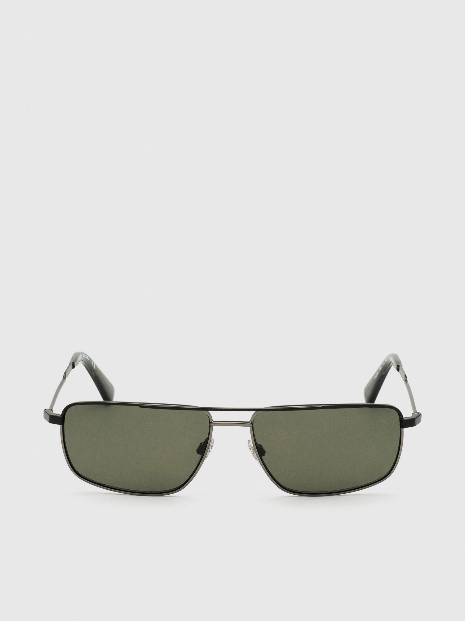 Diesel - DL0308, Gafas navigator con lentes polarizadas Hombre in Negro - 1