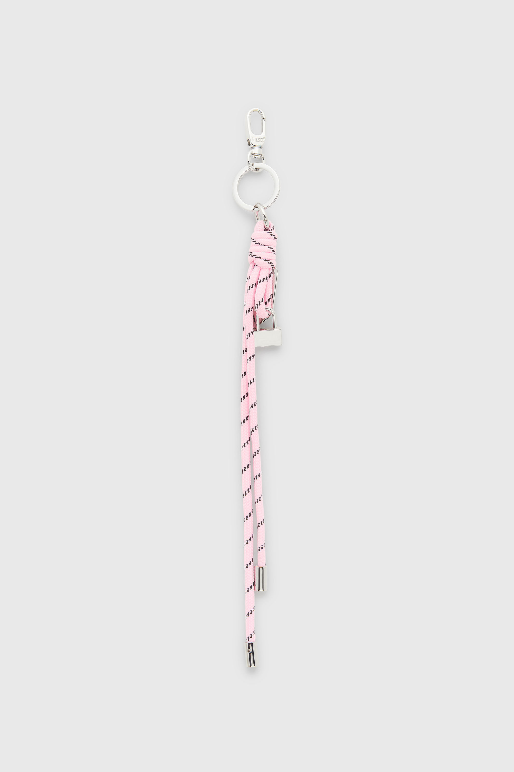 Diesel - ROPE II, Colgante de metal y cuerda con colgante Diesel Unisex in Rosa - 2