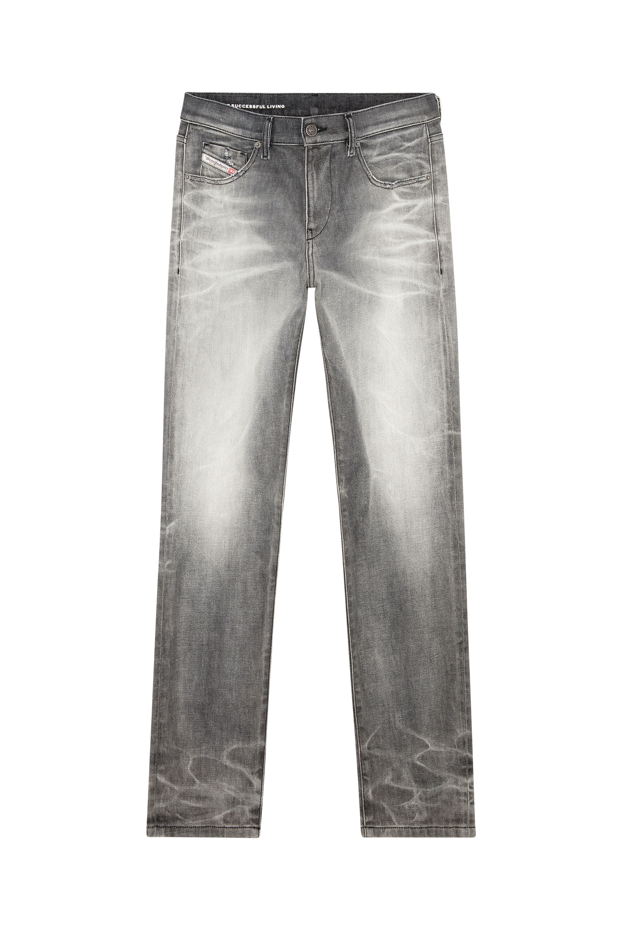 Diesel - Slim Jeans 2019 D-Strukt 09J58, Gris oscuro - Image 2