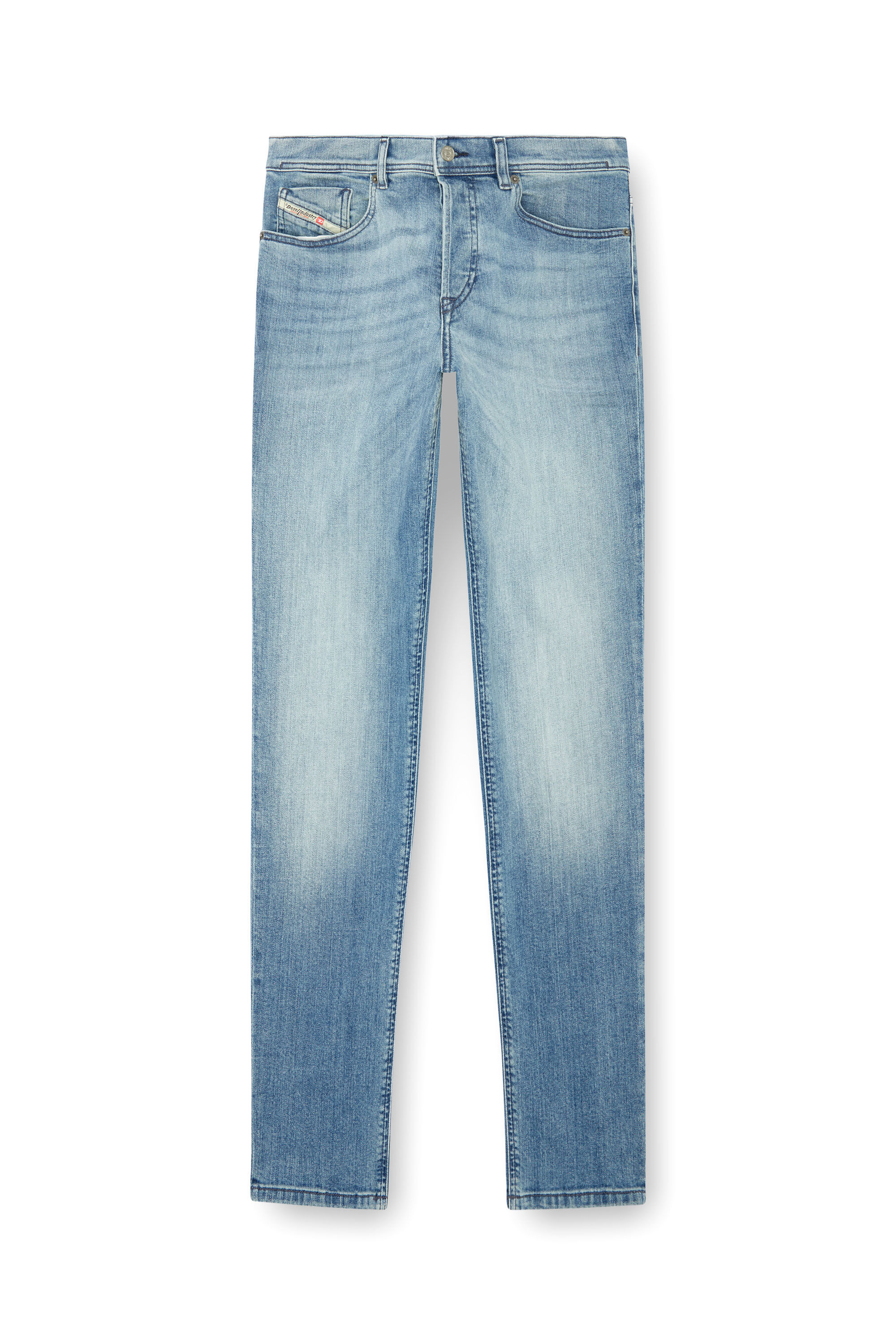 Diesel - Regular Jeans 2023 D-Finitive 0GRDI Hombre, Azul Claro - 2